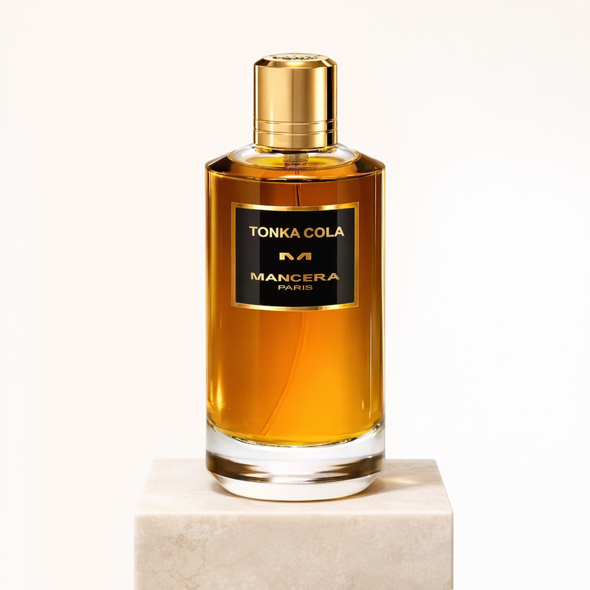 Mancera Amore Caffe EDP upright pedestal gallery showcase