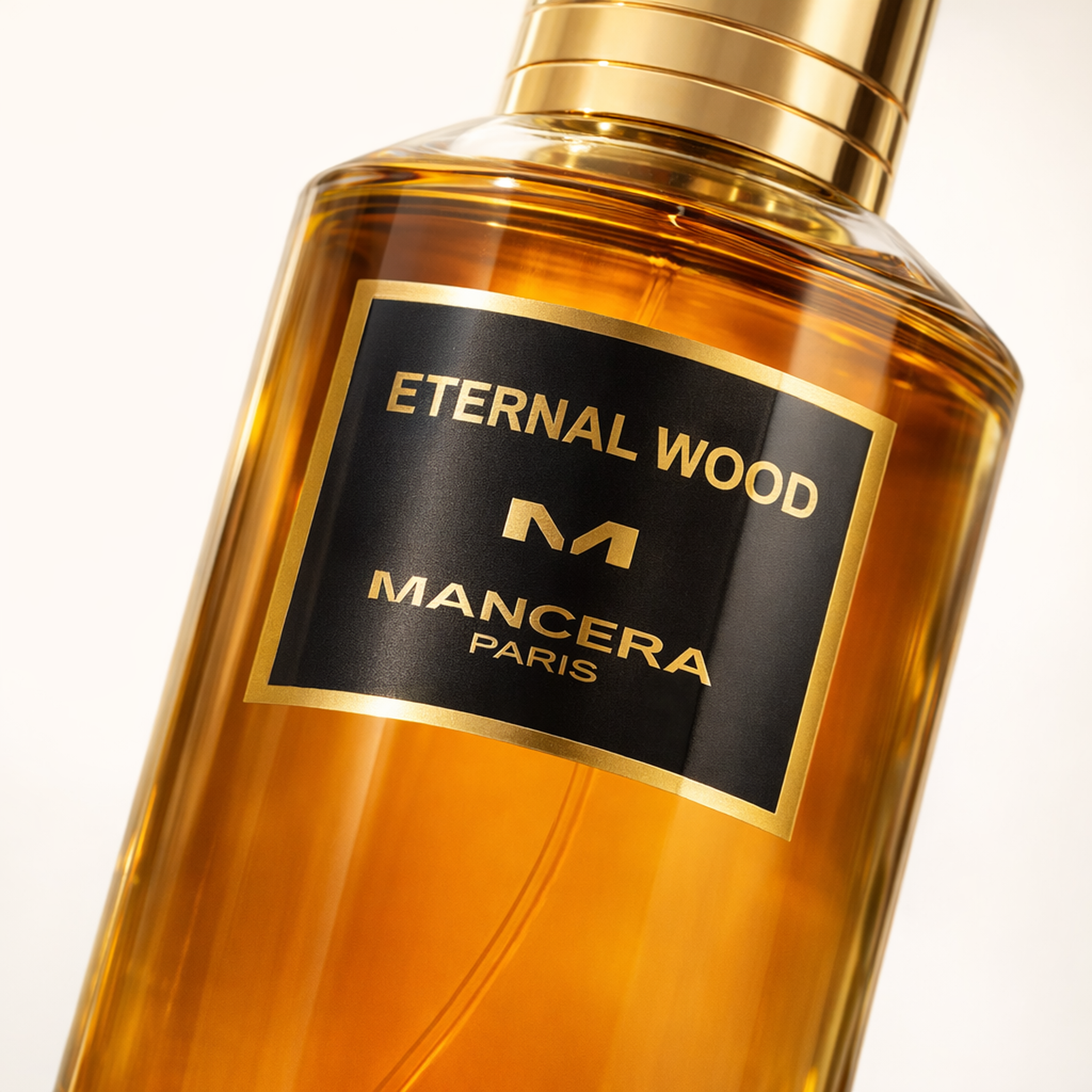 Mancera Eternal Wood EDP macro label detail gallery showcase