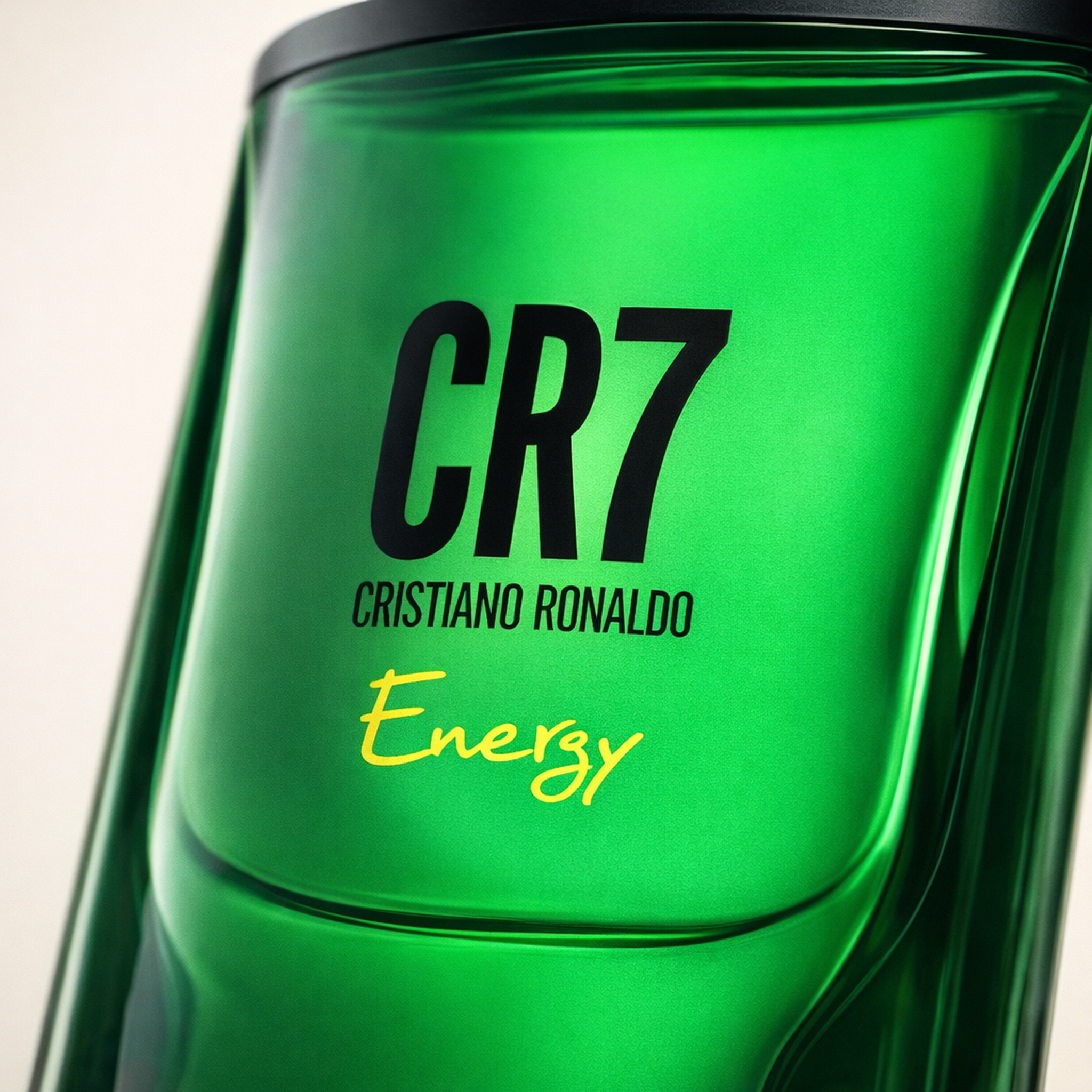 Cristiano Ronaldo Cr7 Energy EDT for Men macro label detail gallery showcase