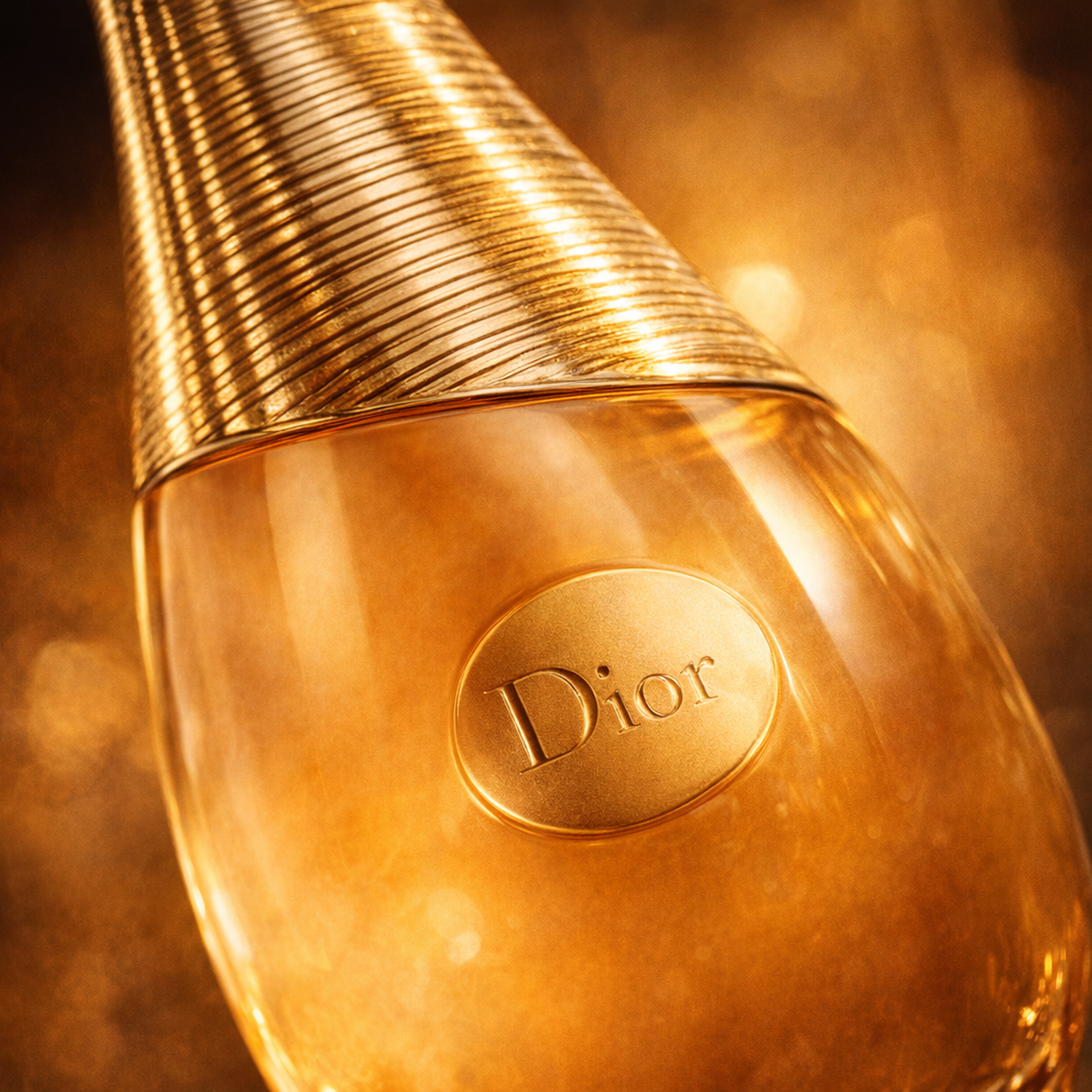 Dior J'Adore Intense Parfum For Women macro label detail gallery showcase