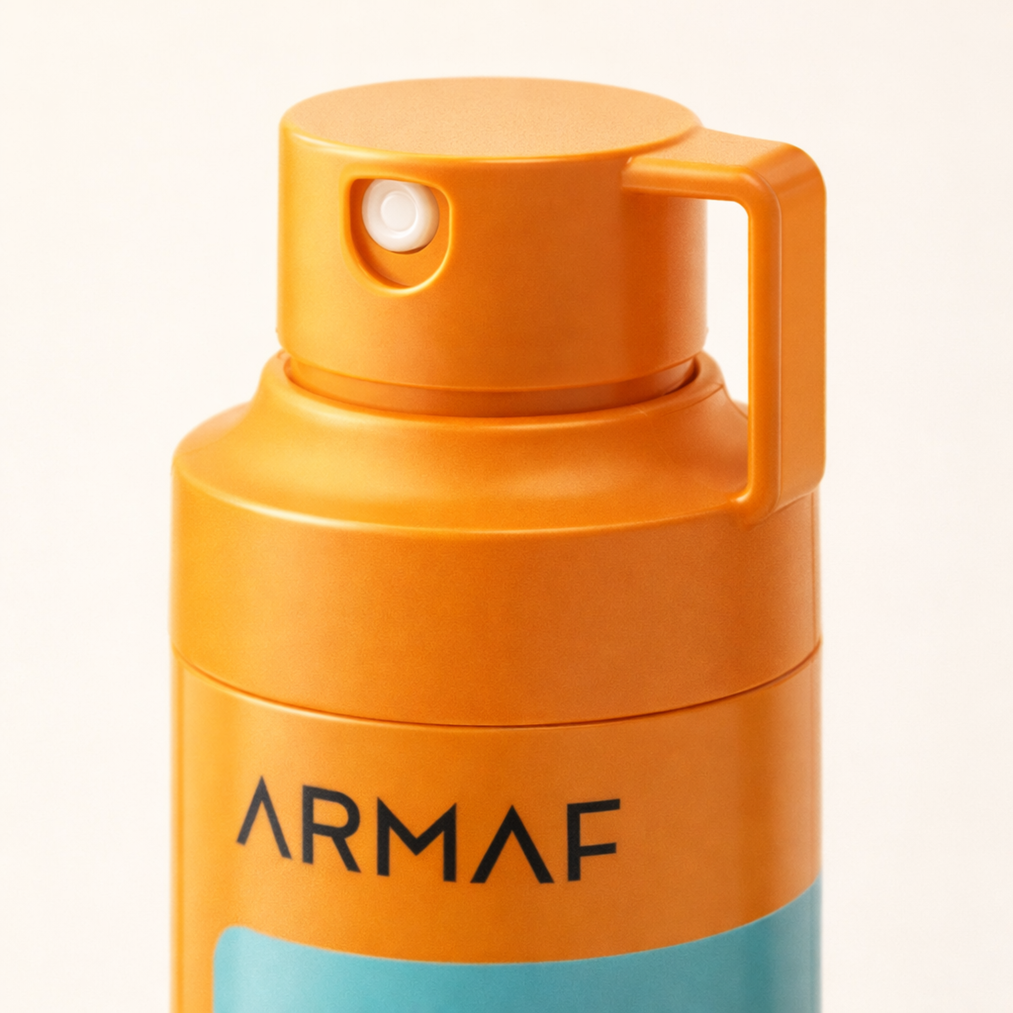 Armaf Odyssey Mandarin Sky Limited Edition Body Spray cap macro detail gallery showcase