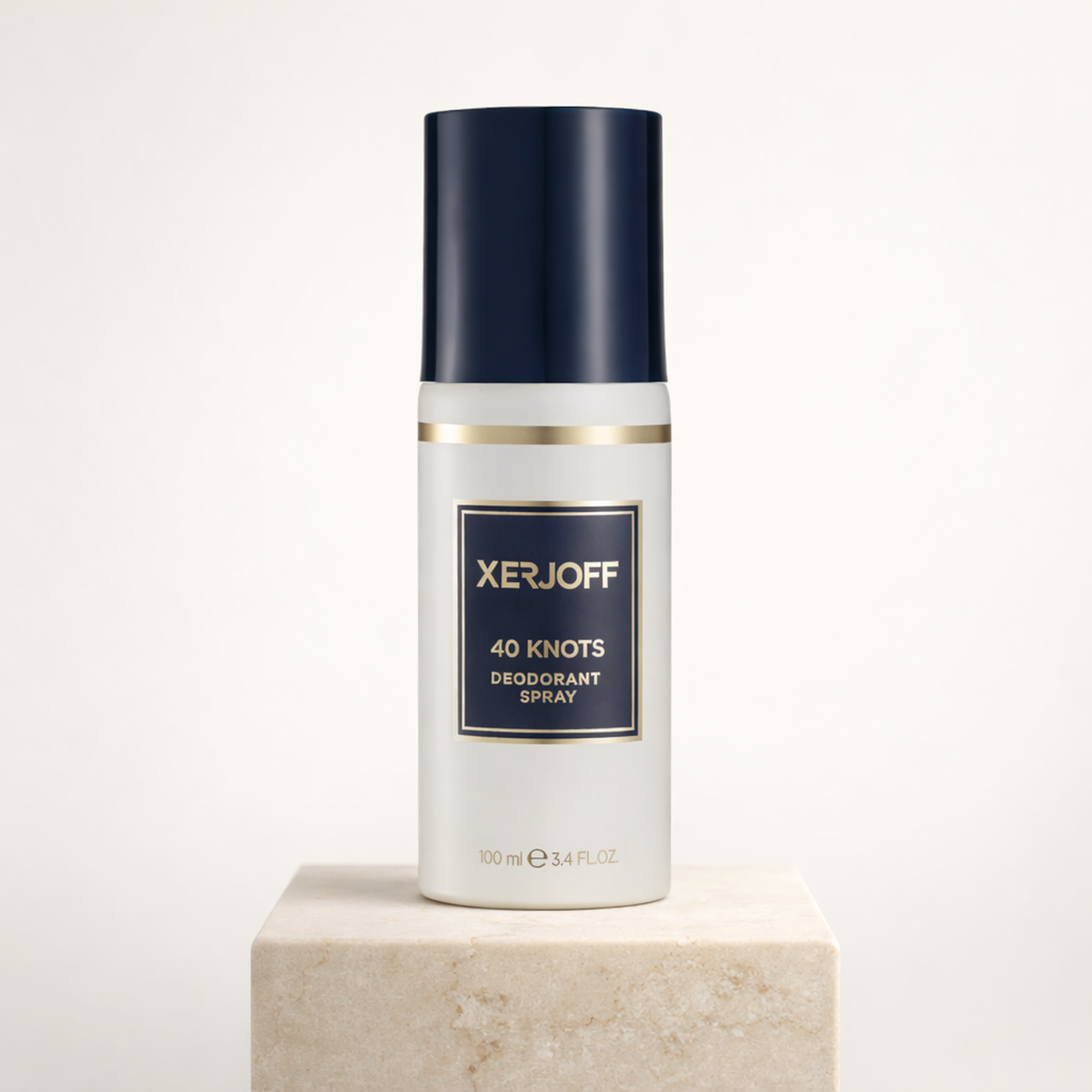 Xerjoff Join The Club 40 Knots Deodorant Spray upright pedestal gallery showcase