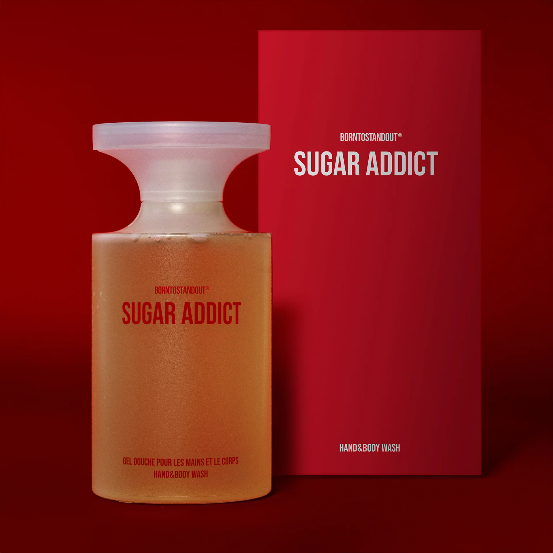 BORNTOSTANDOUT Sugar Addict Hand & Body Wash fragrance details image
