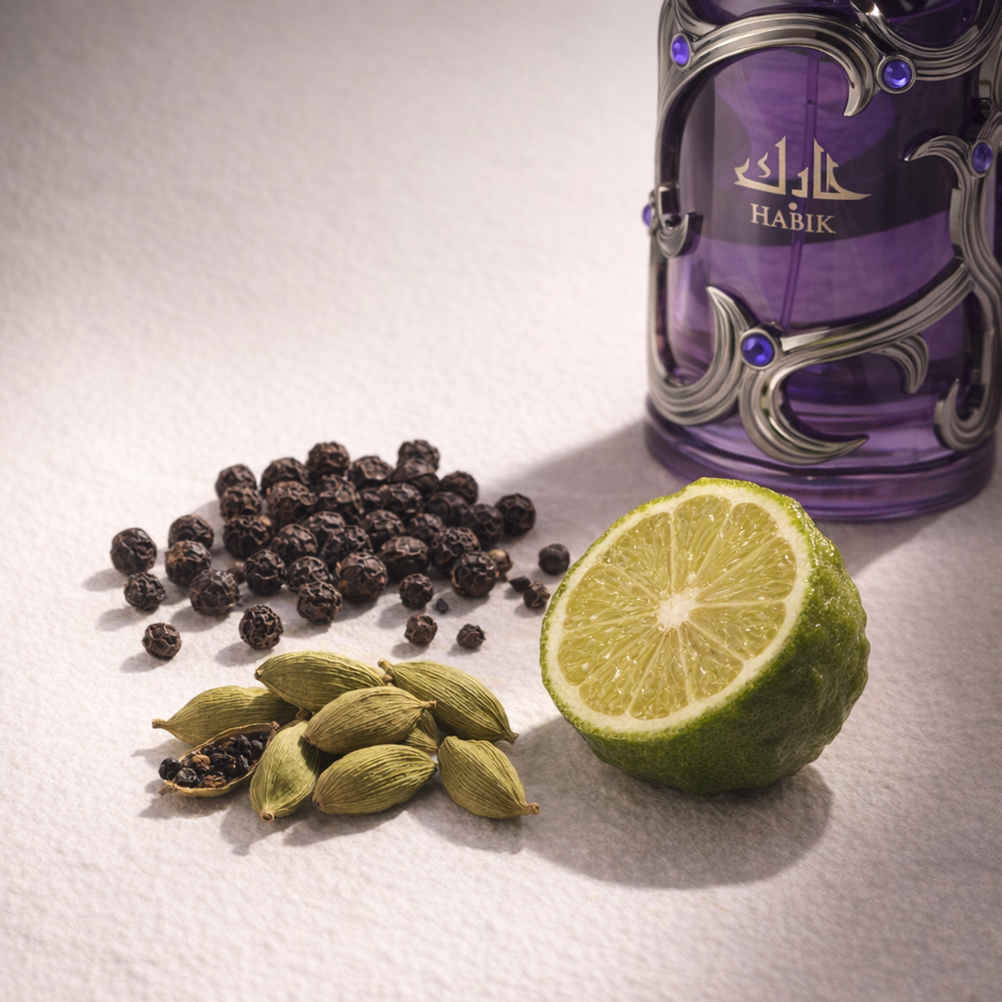 Lattafa Habik EDP For Men fragrance notes image