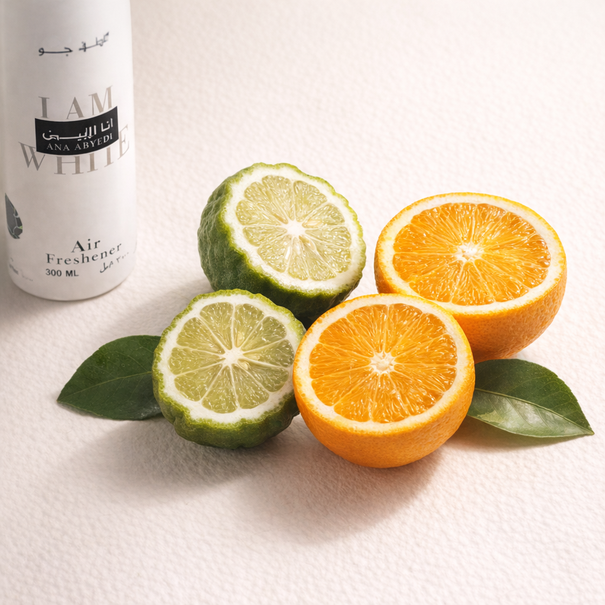 Lattafa I Am White Air Freshener fragrance notes image