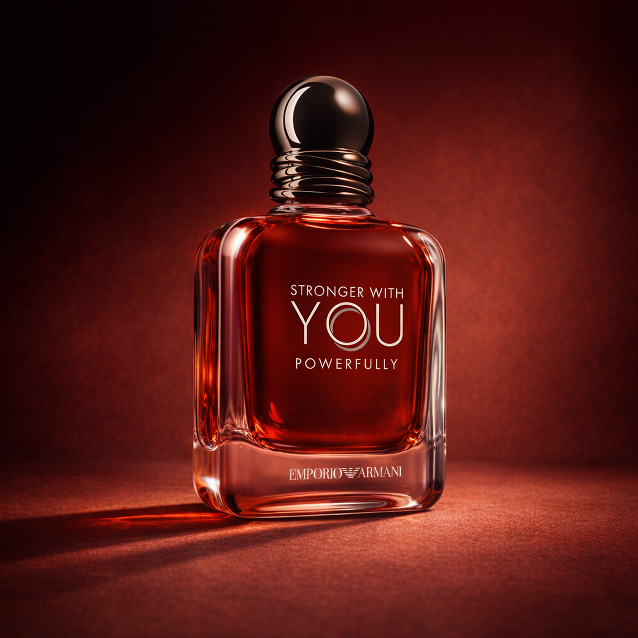 Giorgio Armani Stronger With You Powerfully EDP For Men low three-quarter hero gallery showcase