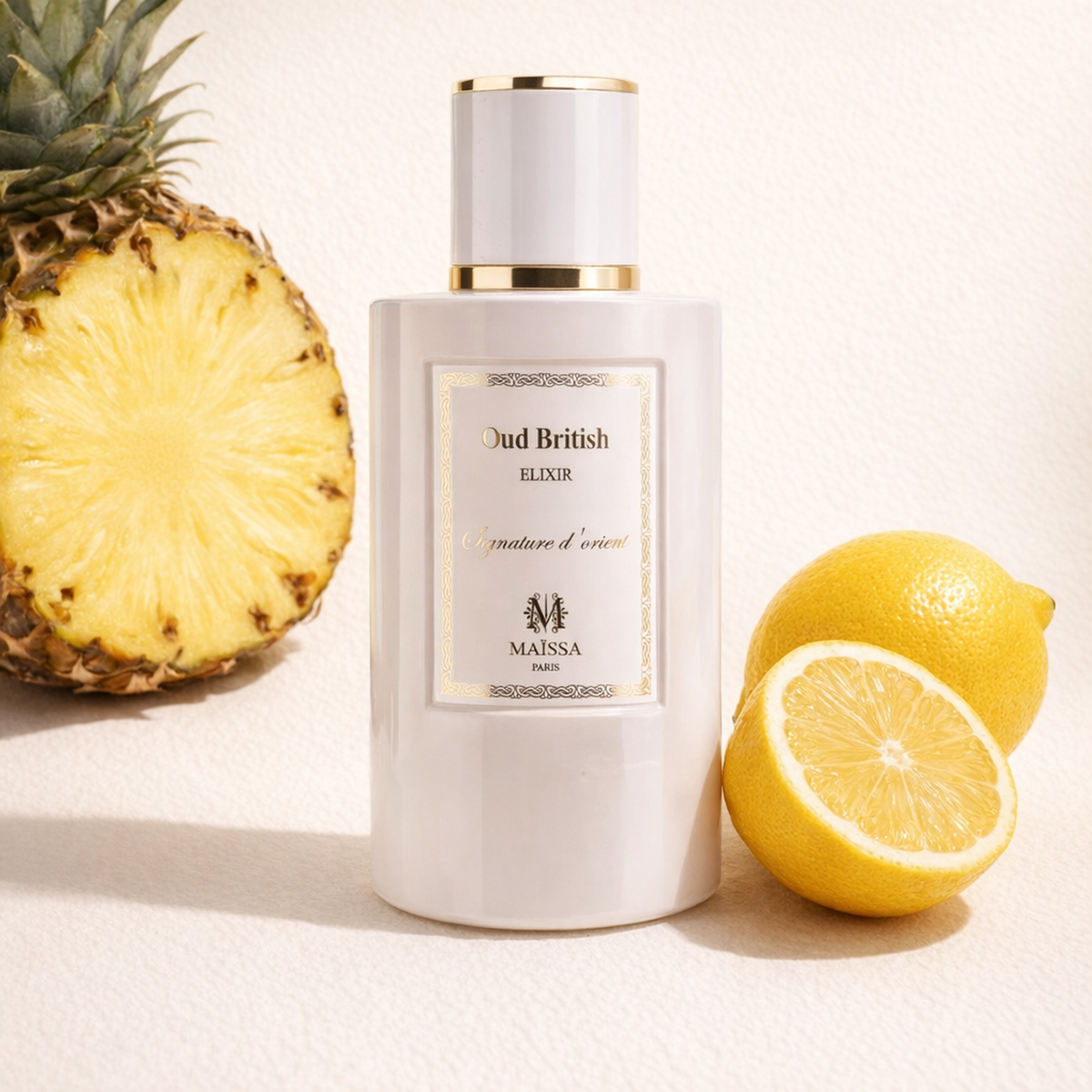 Maissa Oud British Elixir EDP fragrance notes image