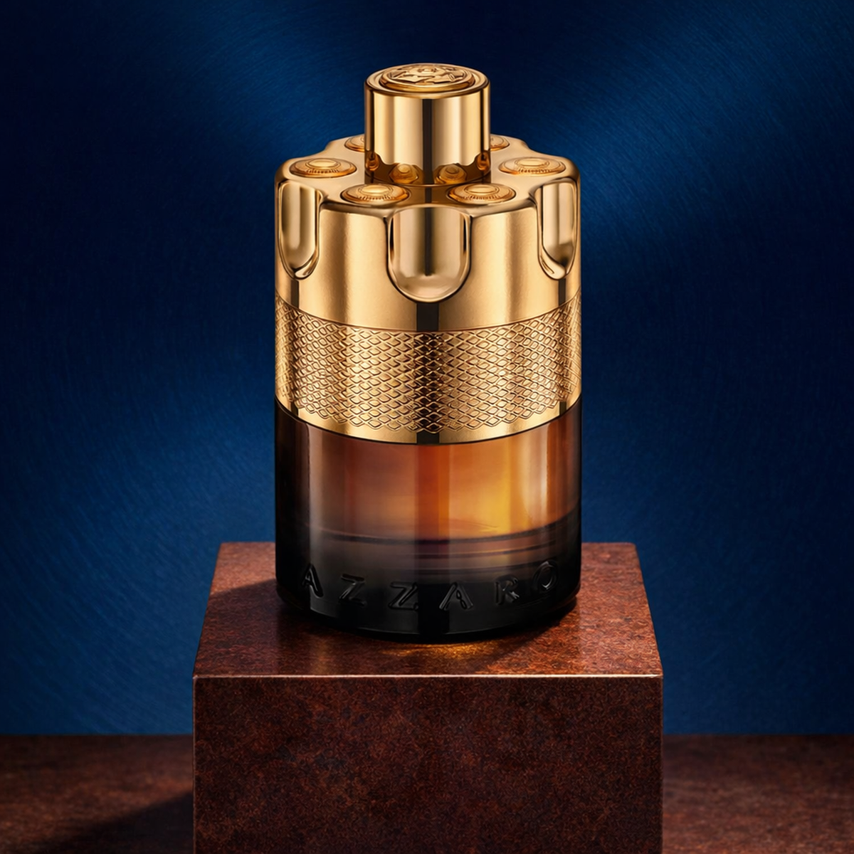 Azzaro Forever Wanted Absolu Parfum For Men generated pedestal image