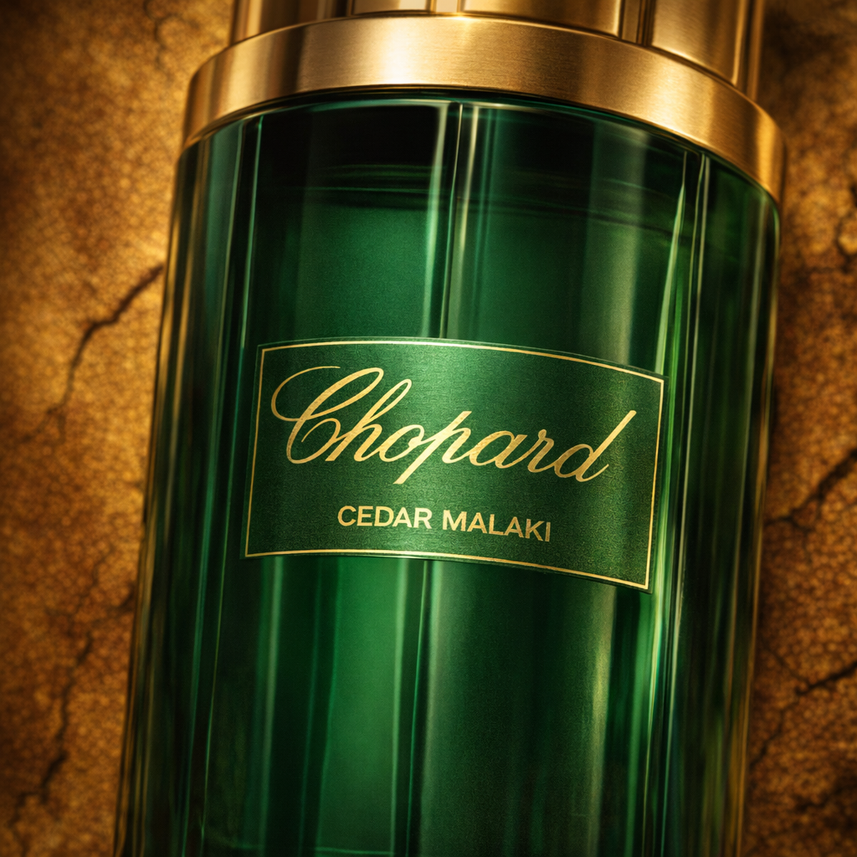 Chopard Cedar Malaki EDP macro label detail gallery showcase
