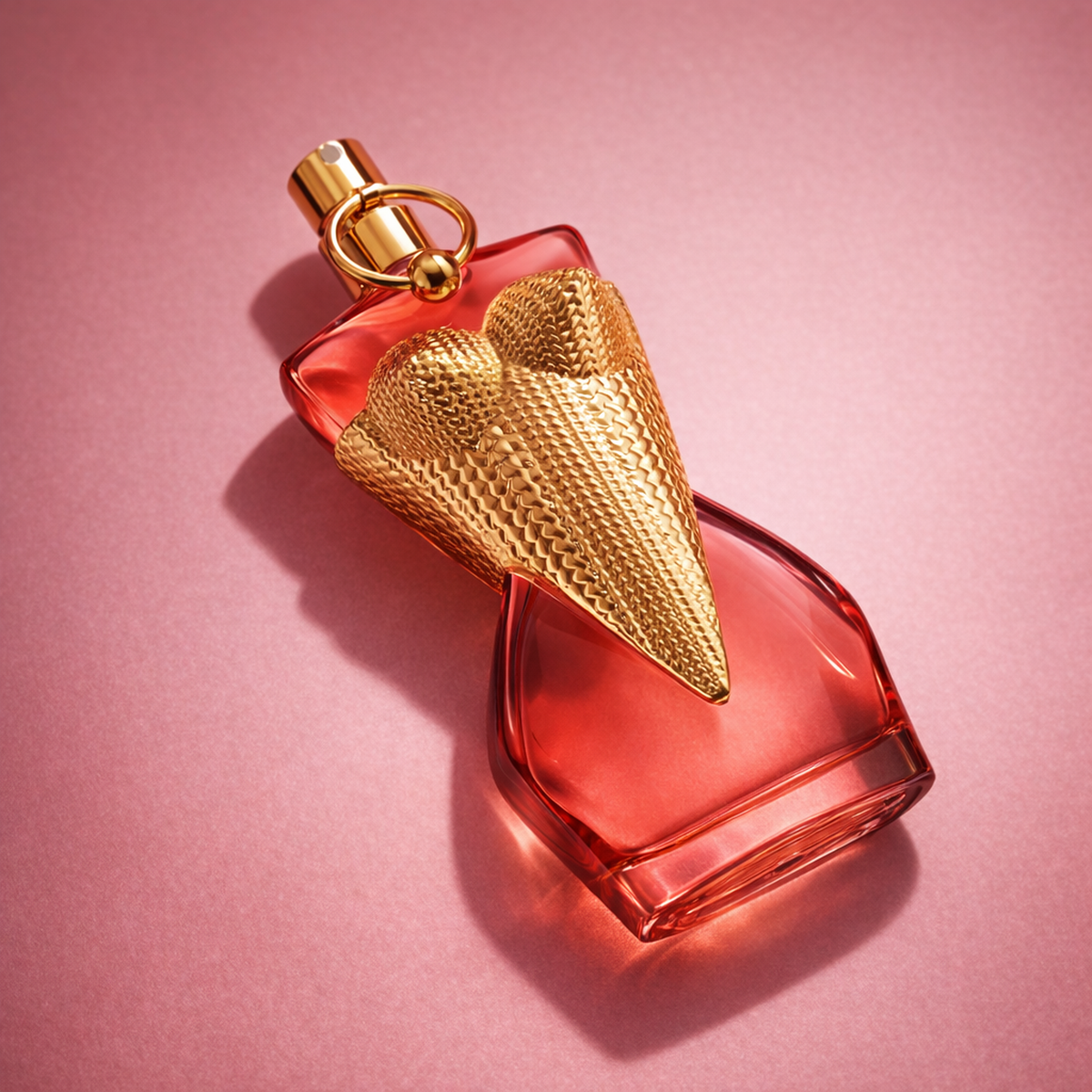 Jean Paul Gaultier Divine Couture EDP For Women angled still-life gallery showcase