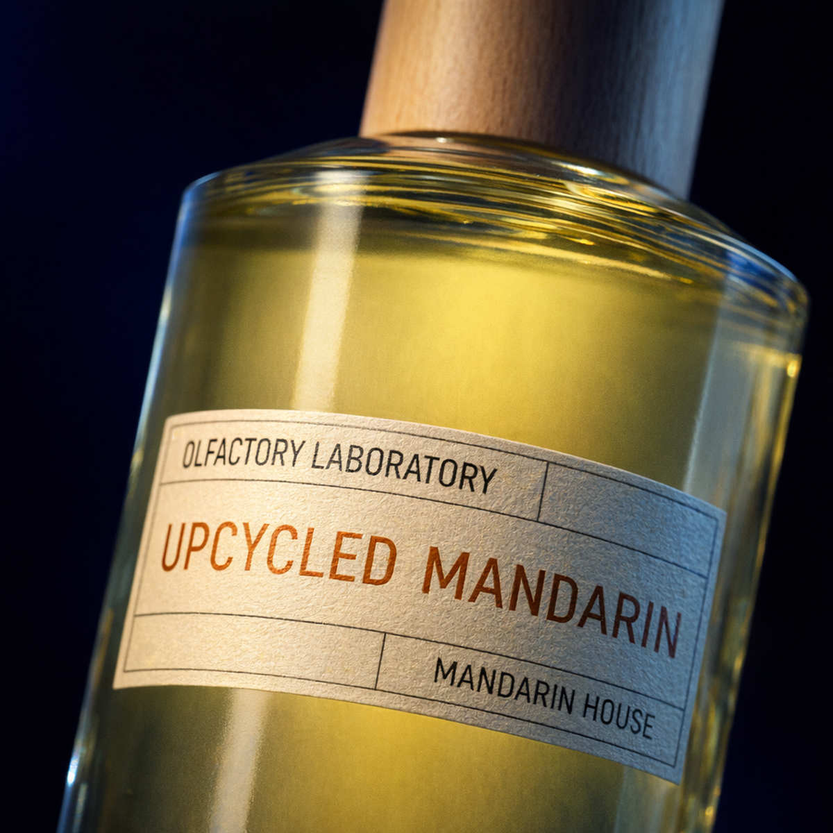 Liquides Imaginaires Upcycled Mandarin EDP generated macro image