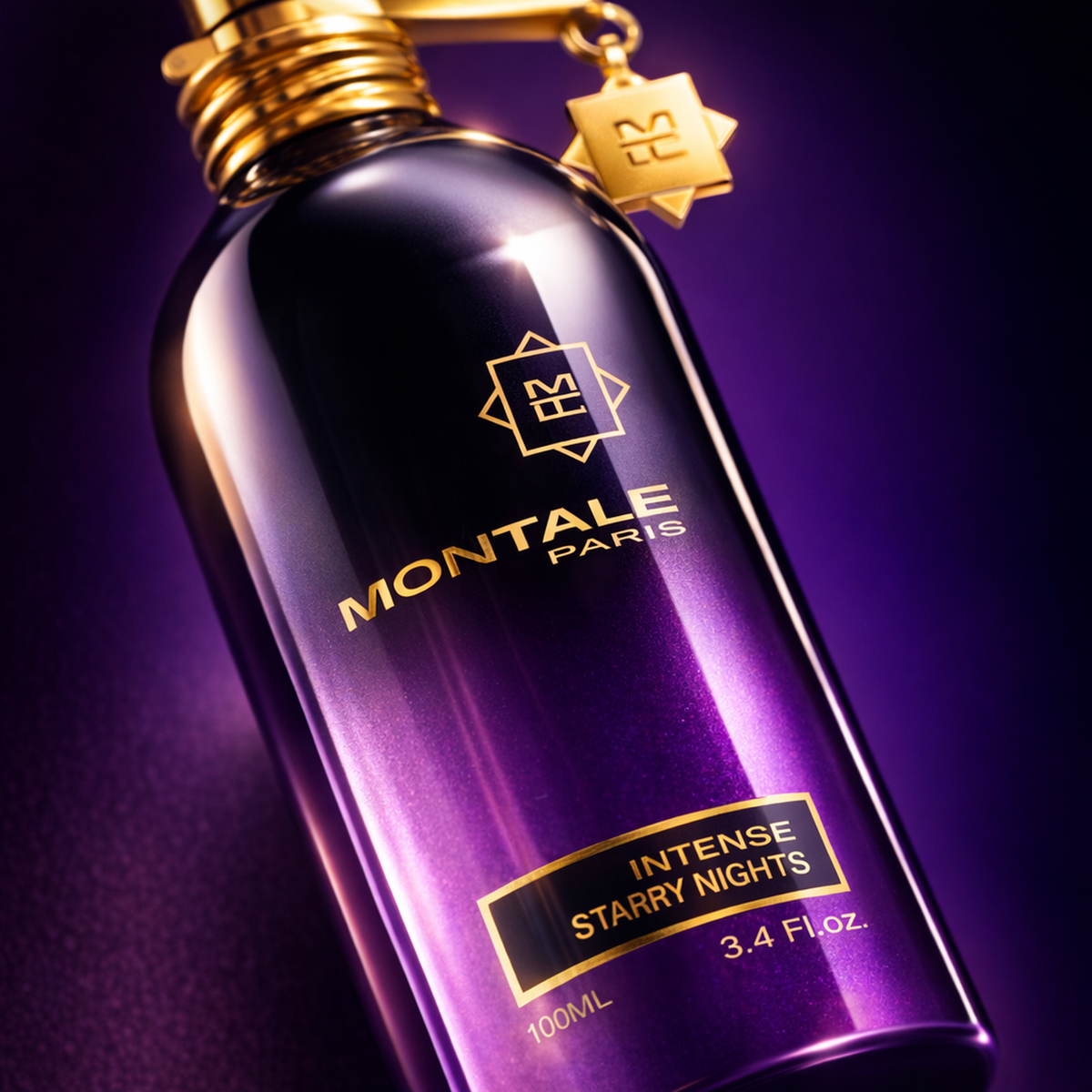 Montale Starry Nights Intense Extrait de Parfum generated macro image