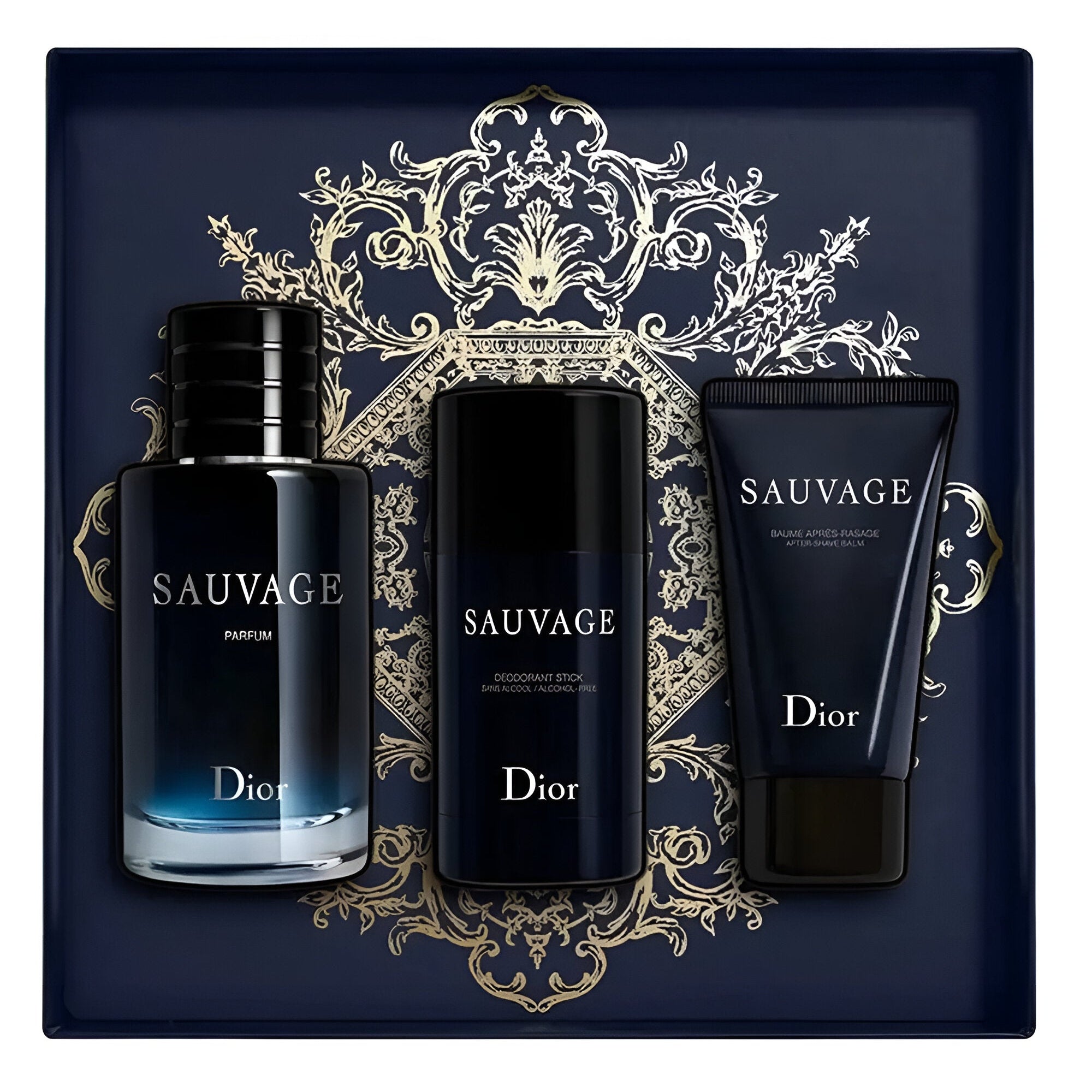 Dior Sauvage Parfum For Men Gift Set in Qatar