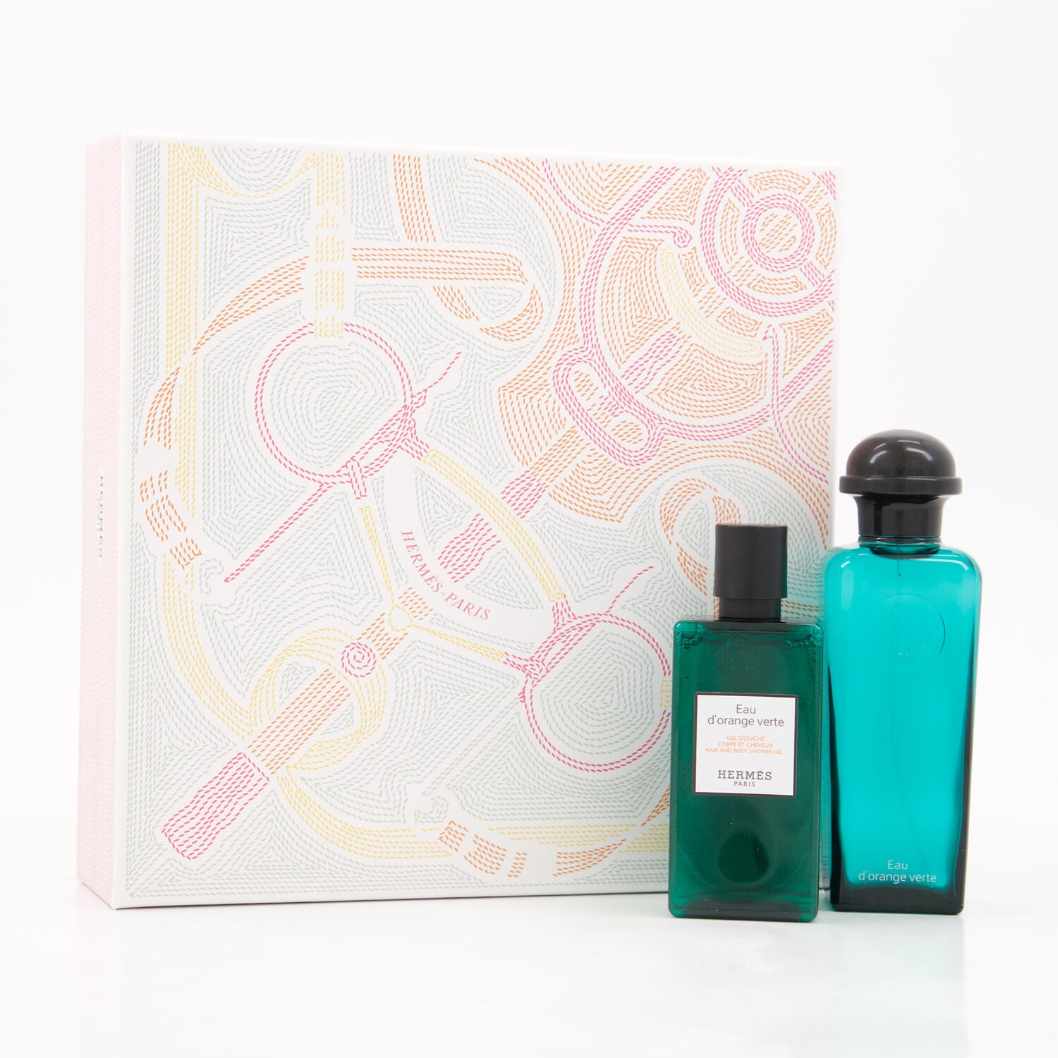 HERMES Eau d'Orange Verte ソープセット Hermes Eau D'Orange Verte Shower Gel Gift Set | My Perfume Shop Qatar