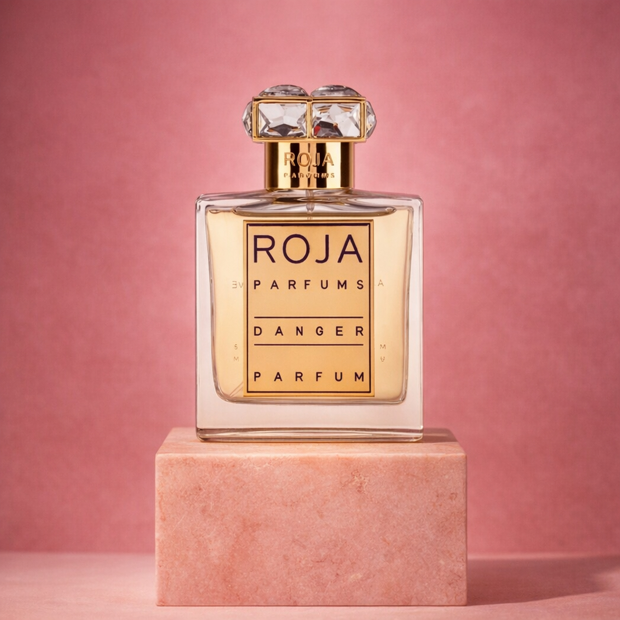 Roja Parfums Danger Pour Femme Parfum upright pedestal gallery showcase