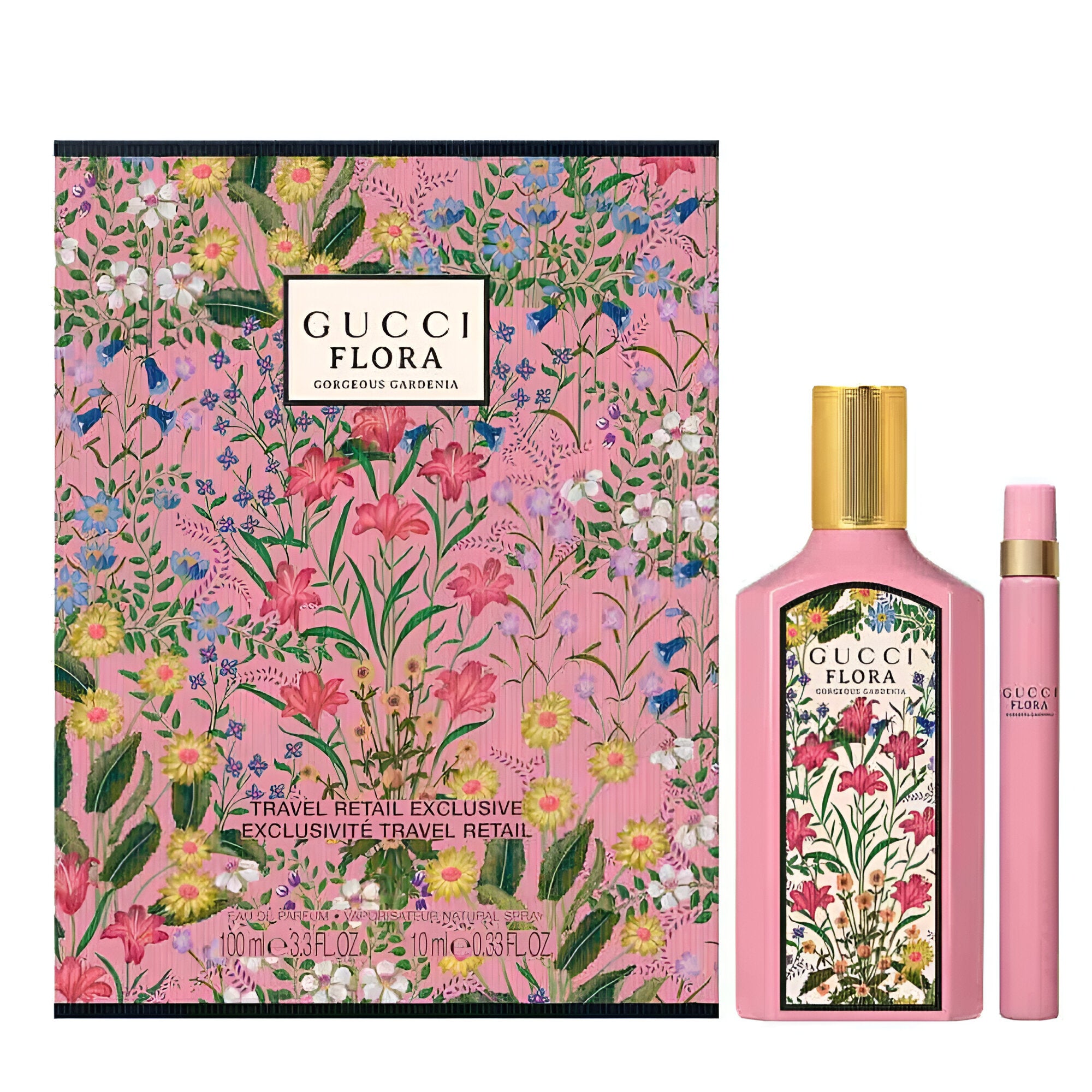 Gucci Flora Gorgeous Gardenia EDP Travel Gift Set | My Perfume
