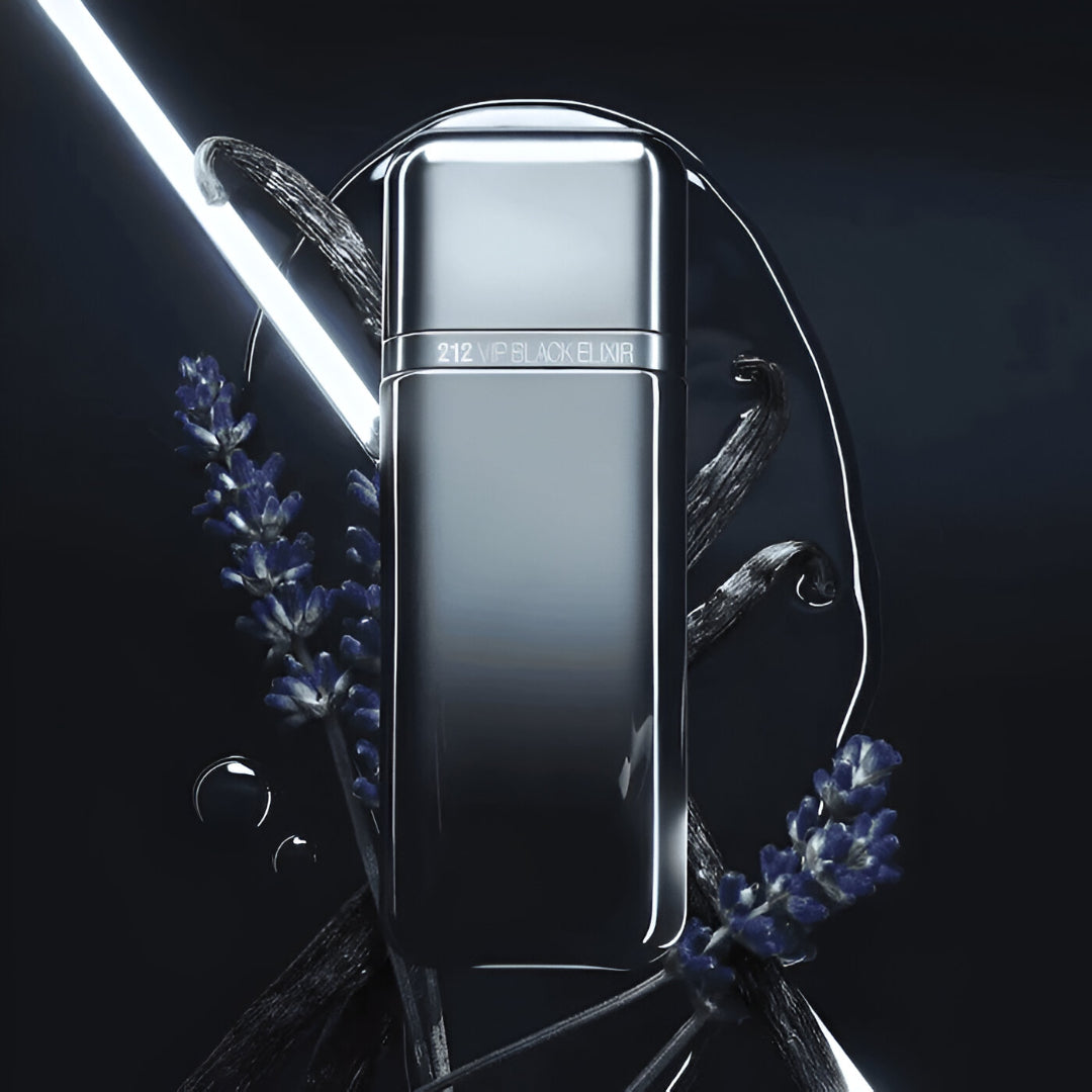 كارولينا هيريرا 212 في آي بي بلاك إليكسير أو دو بارفان