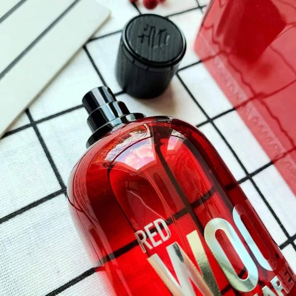 DSQUARED² Wood Red EDT Body Lotion & Bath Shower Gel Set for Women | My Perfume Shop