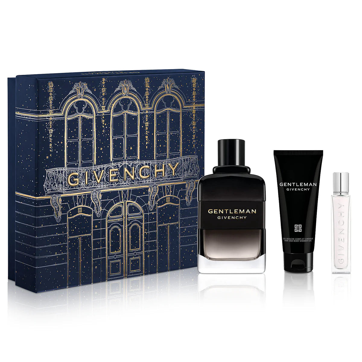 Givenchy Gentleman EDP Boisee Travel Gift Set | My Perfume Shop Qatar