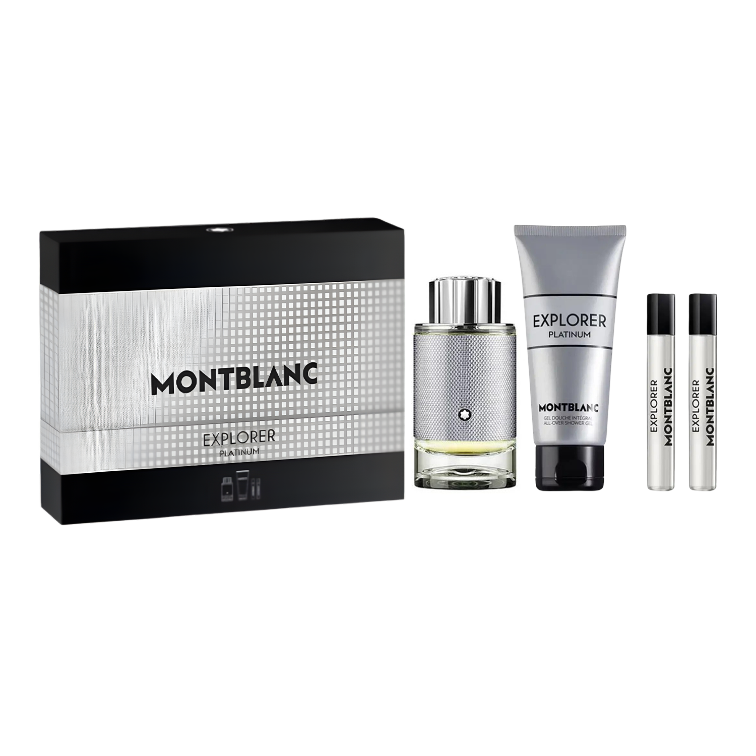 Mont Blanc Explorer Platinum EDP For Men Gift Set | My Perfume