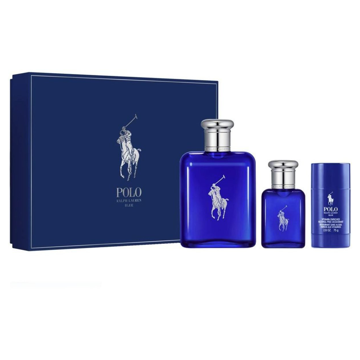 Ralph Lauren Polo Blue EDT For Men Gift Set | My Perfume Shop Qatar