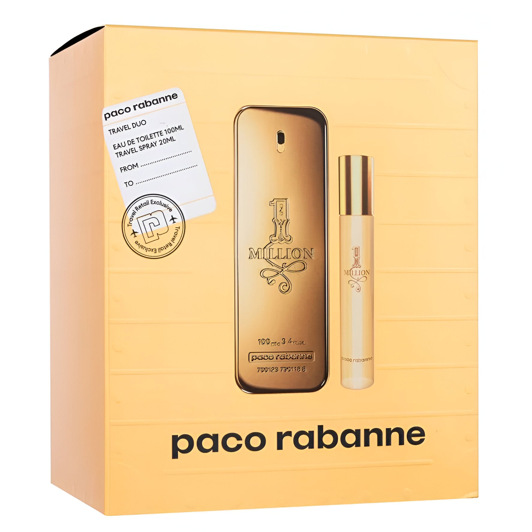 Paco Rabanne 1 Million EDT For Men Travel Gift Set | My Perfume