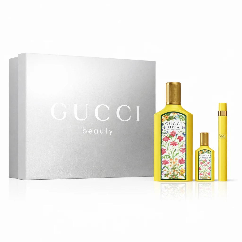 Gucci Flora Gorgeous Orchid EDP Gift Set for Her standardized gift set hero image