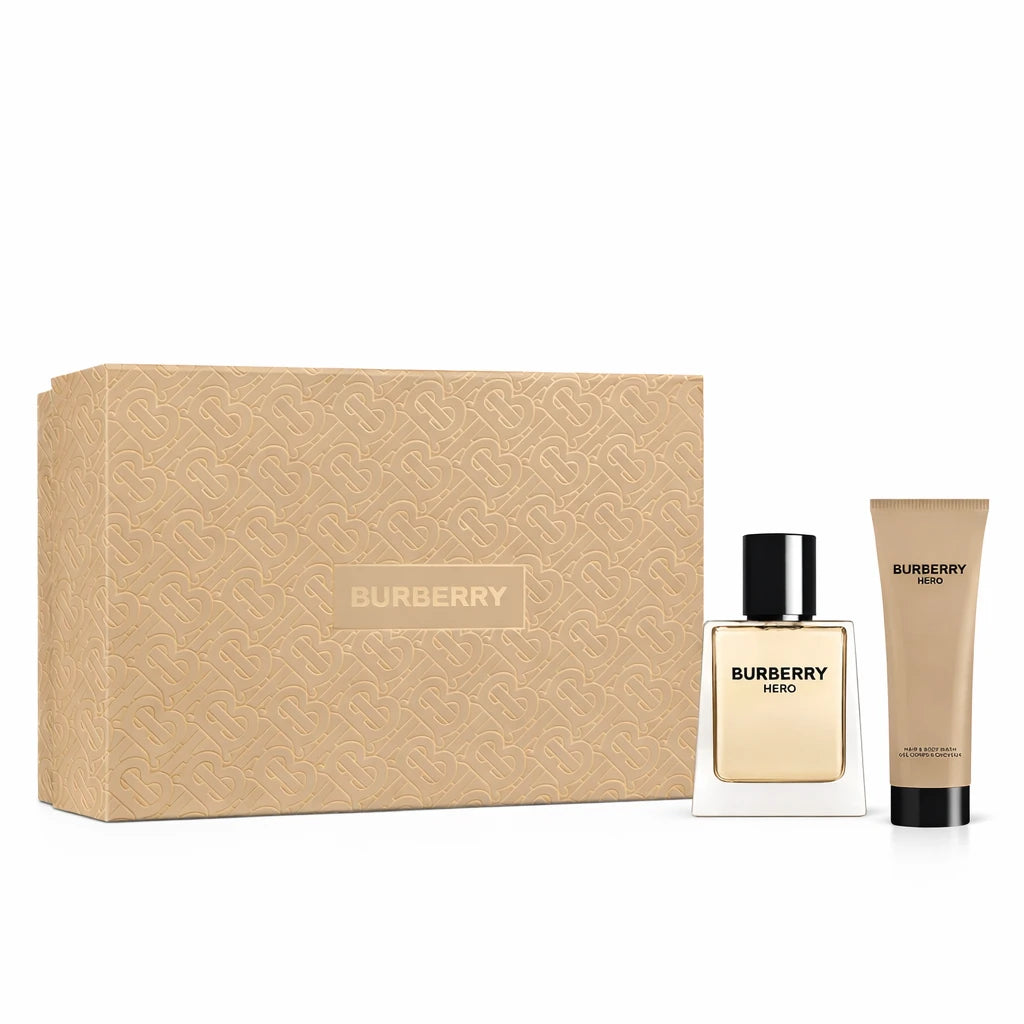 Burberry Hero EDT Hair & Body Wash Gift Set for Men OpenAI studio hero