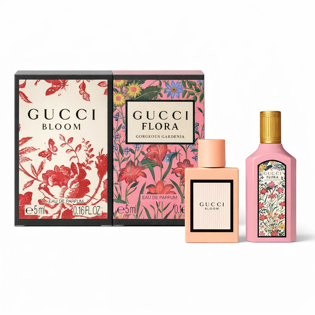 GUCCI 香水 2本セット Bloom Flora Shop Gucci Bloom & Flora Gorgeous Gardenia EDP Mini Set for Women