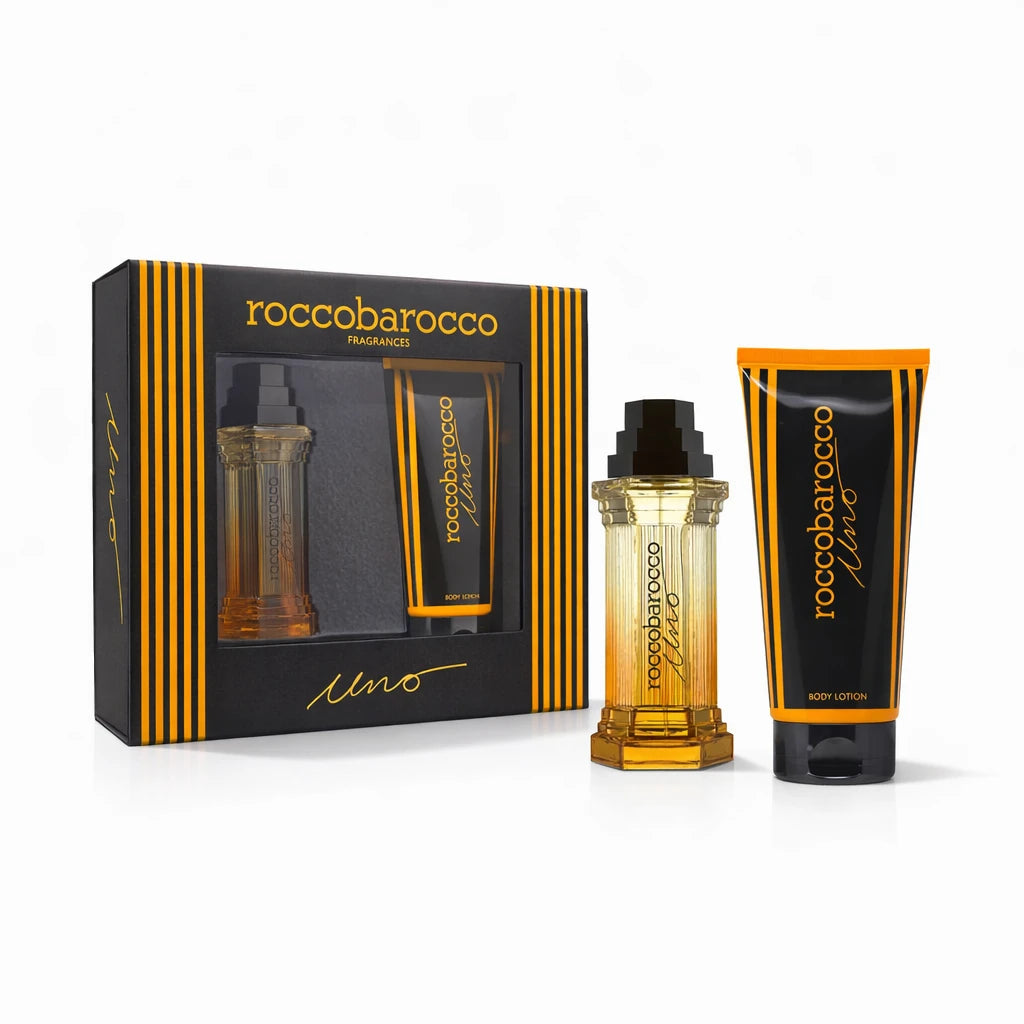 RoccaBarocco Uno EDP Body Lotion Gift Set for Women OpenAI studio hero