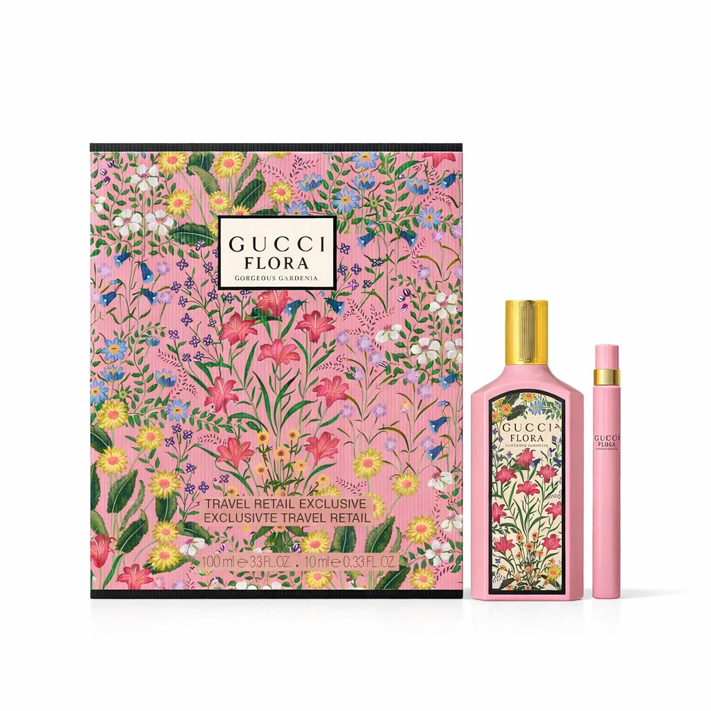 Gucci Flora Gorgeous Gardenia EDP Travel Gift Set | My Perfume