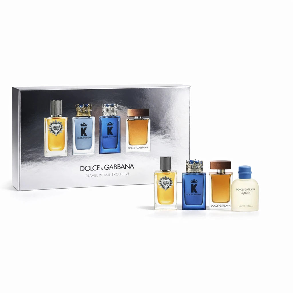 Dolce & Gabbana For Men Mini Gift Set | My Perfume Shop Qatar