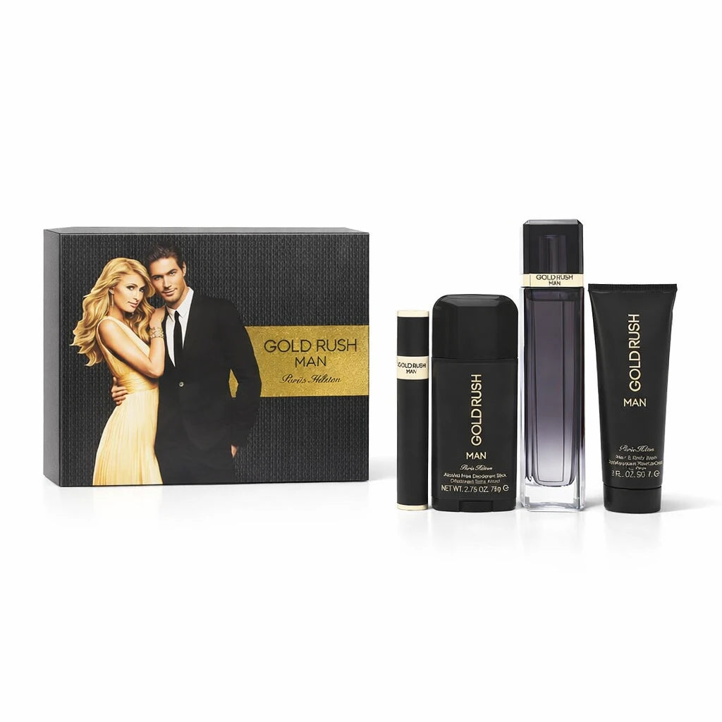 Paris Hilton Gold Rush Man Collection OpenAI studio hero