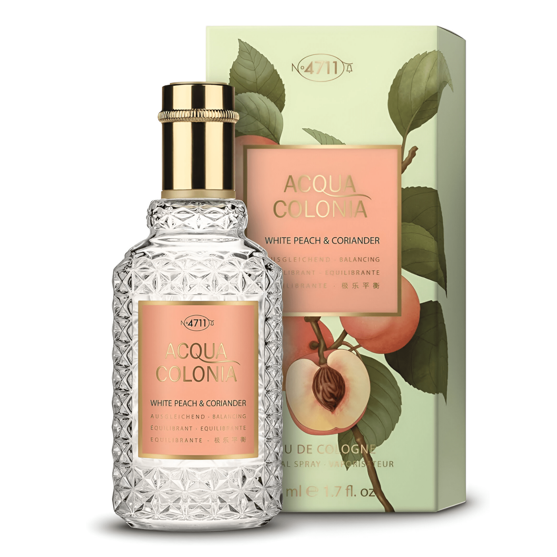 No. 4711 Acqua Colonia White Peach & Coriander Cologne | My Perfume Shop