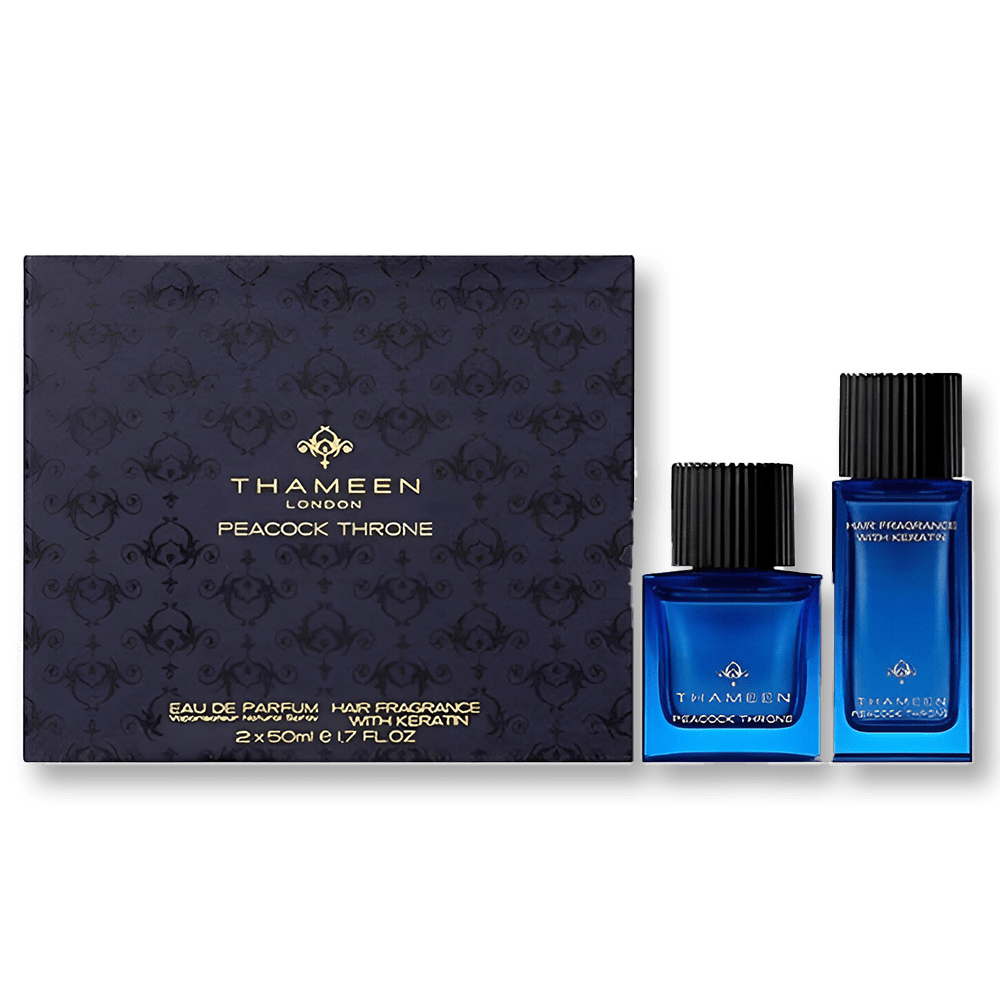 Shop Thameen Treasure Collection Peacock Throne Extrait & Hair