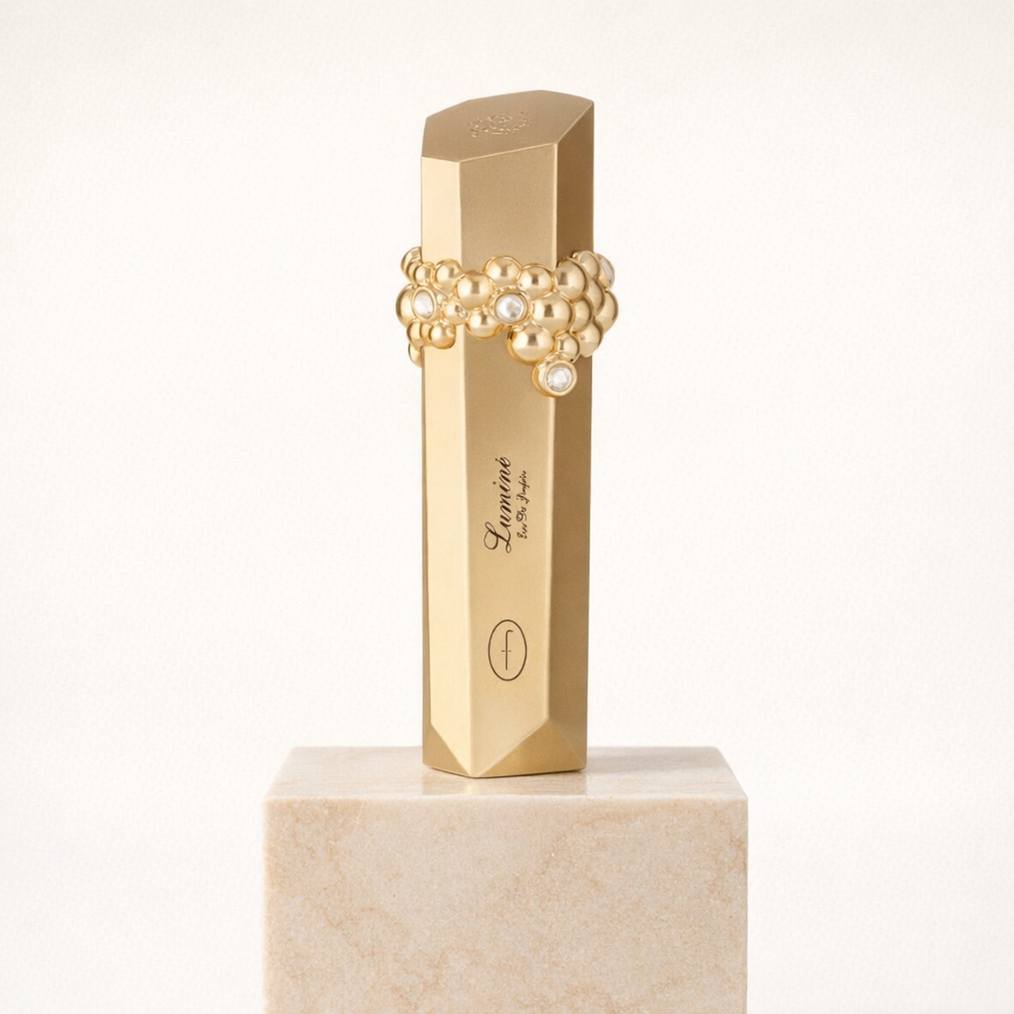 Flavia Lumine EDP upright pedestal gallery showcase