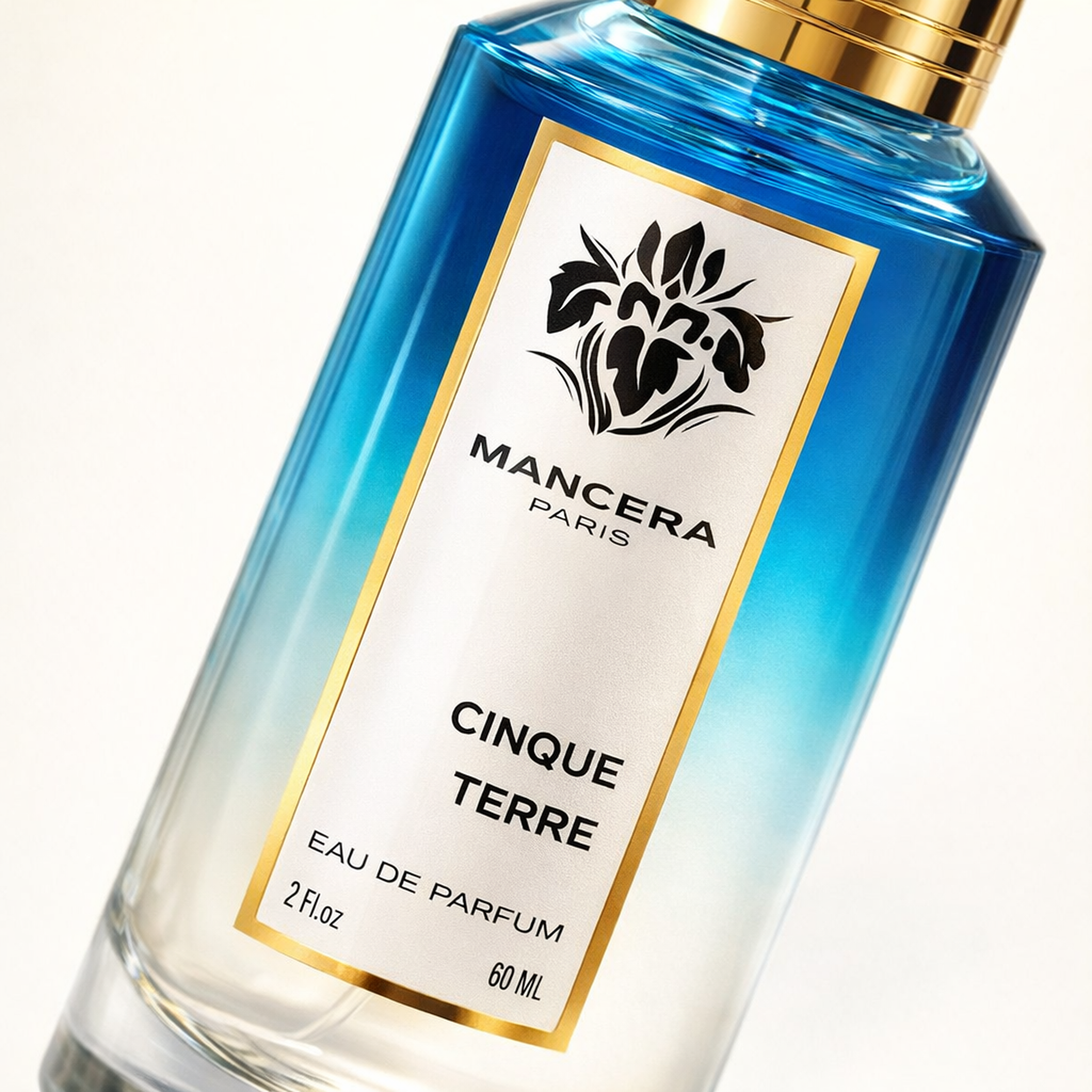 Mancera Cinque Terre EDP macro label detail gallery showcase