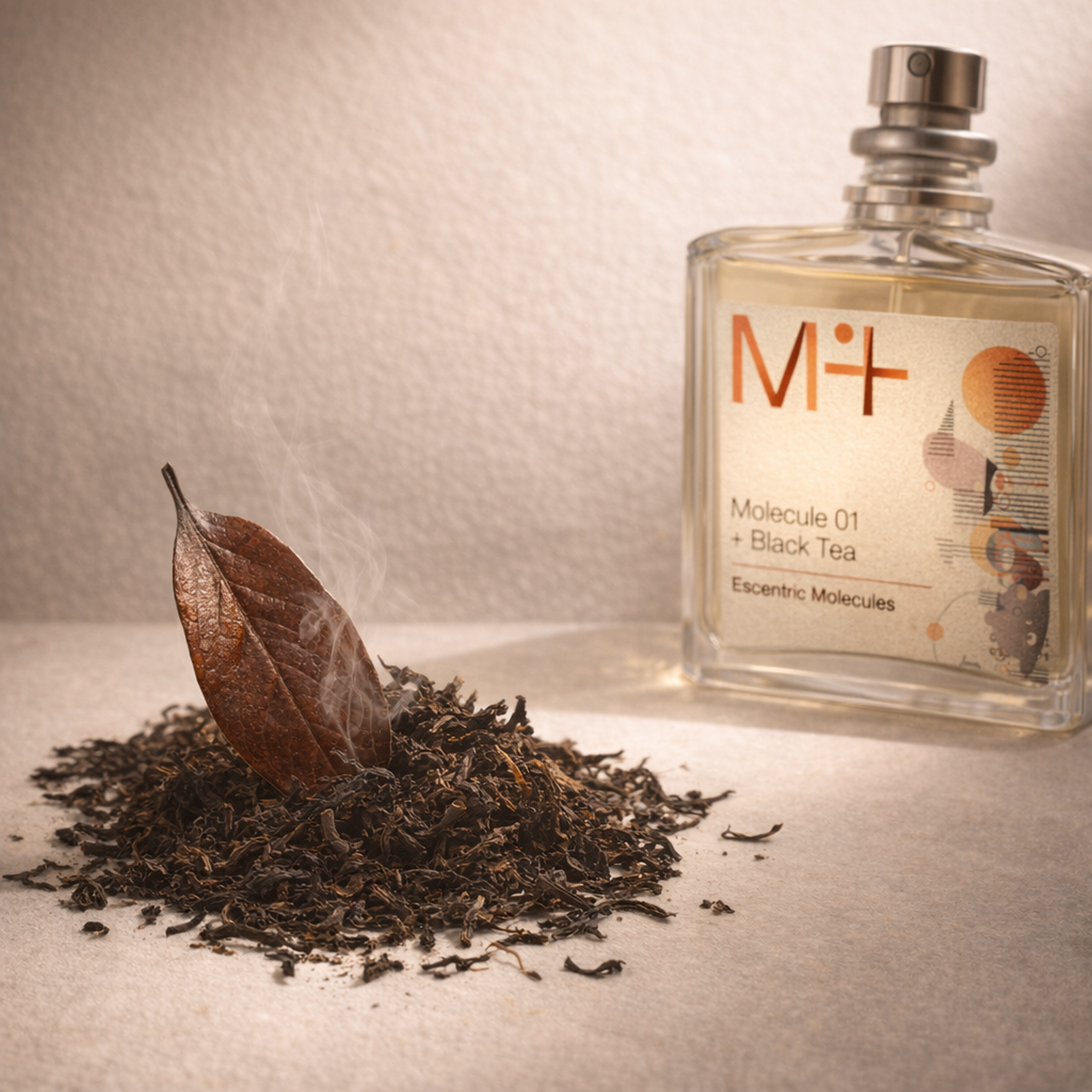 Escentric Molecules M+ Molecule 01 + Black Tea EDT fragrance notes image