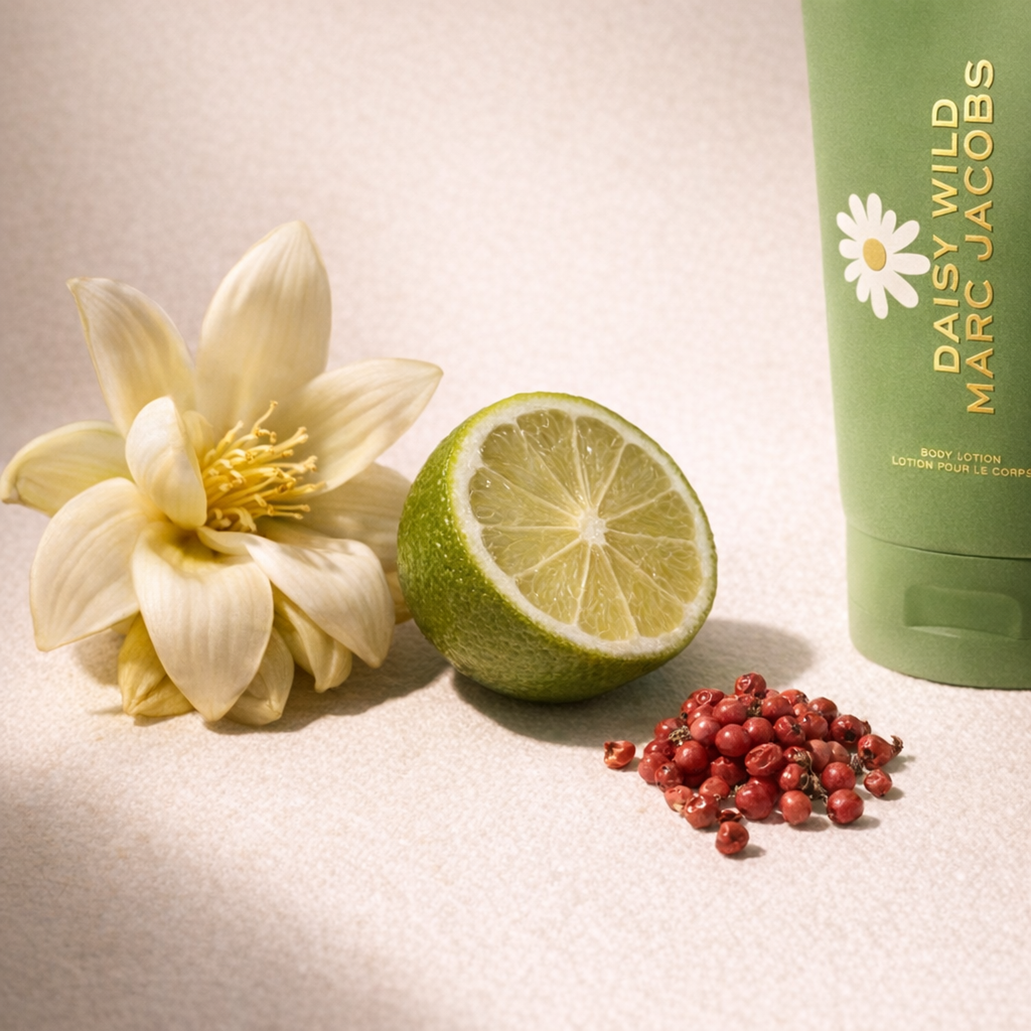 Marc Jacobs Daisy Wild Body Lotion fragrance notes image