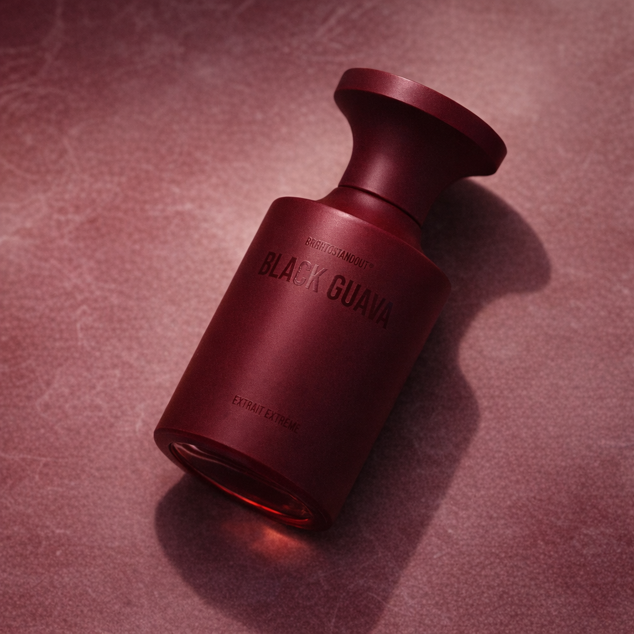 BORNTOSTANDOUT Black Guava Extrait Extreme angled still-life gallery showcase