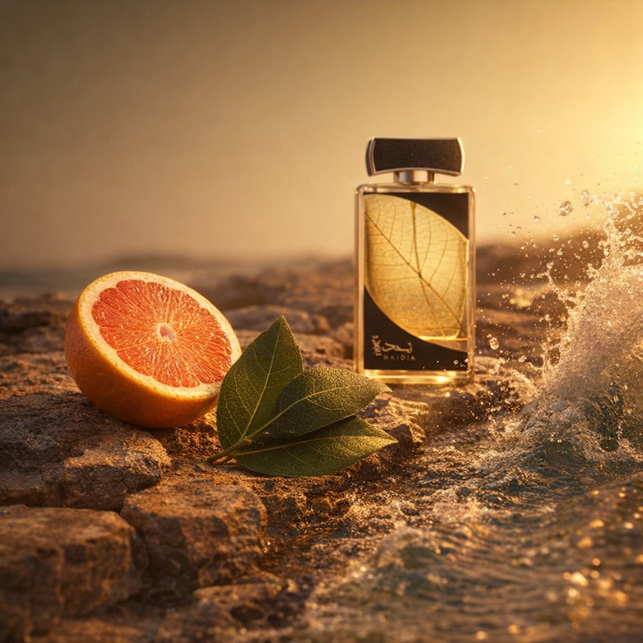 Lattafa Najdia In Gold EDP fragrance notes image
