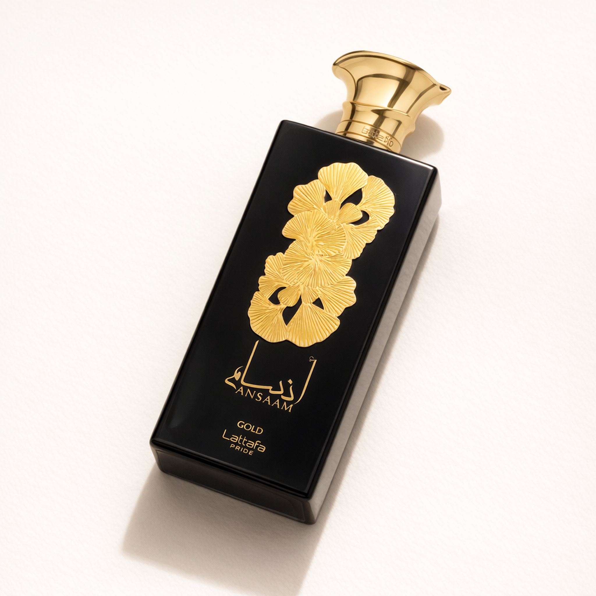 Lattafa Pride Ansaam Gold EDP For Women angled still-life gallery showcase