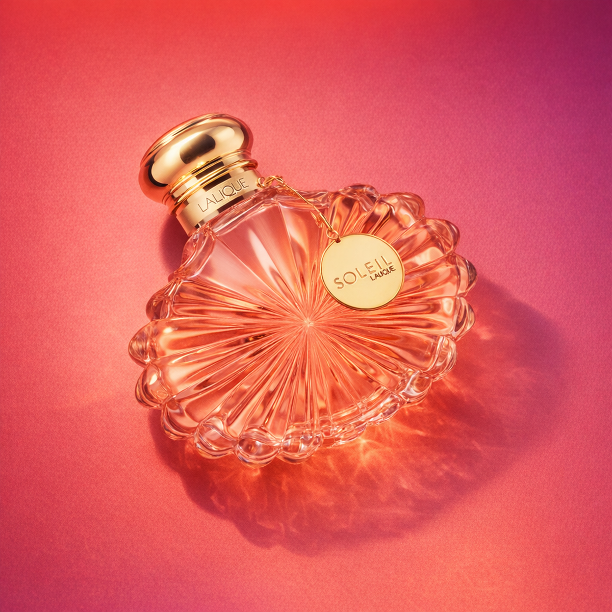 Lalique Soleil Lunar EDP For Women angled still-life gallery showcase