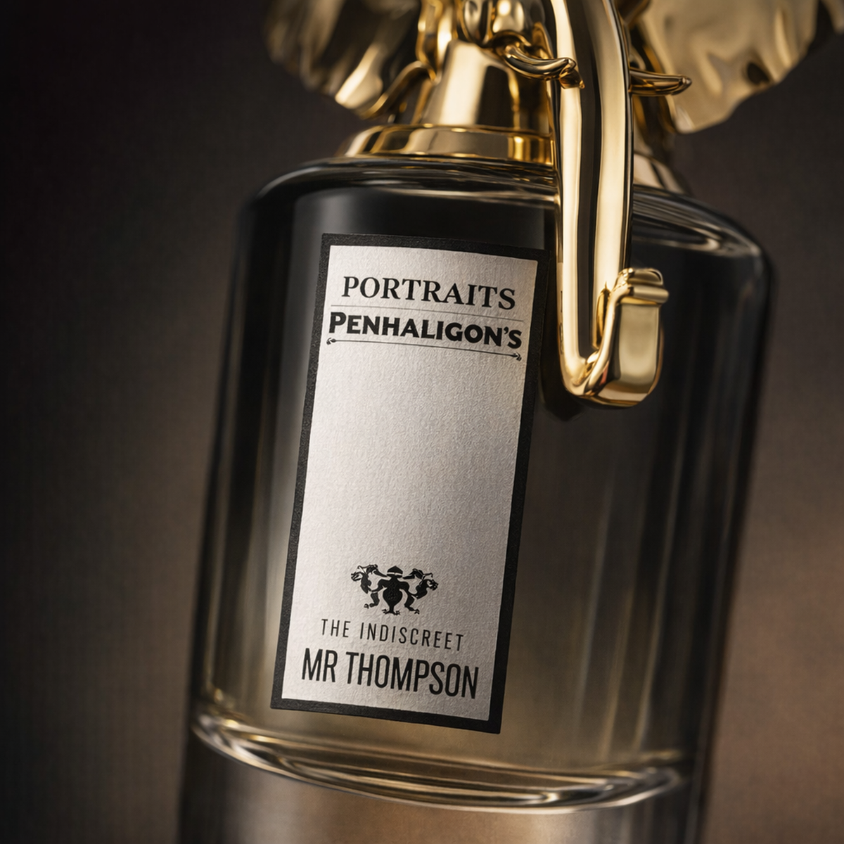 Penhaligon's Mister Thompson EDP For Men macro label detail gallery showcase
