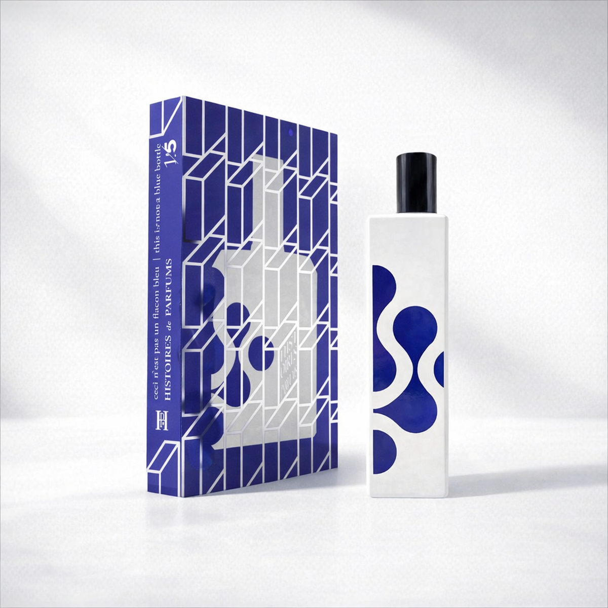 Histoires De Parfums This Is Not a Blue Bottle 1 5 EDP packaging product shot gallery showcase
