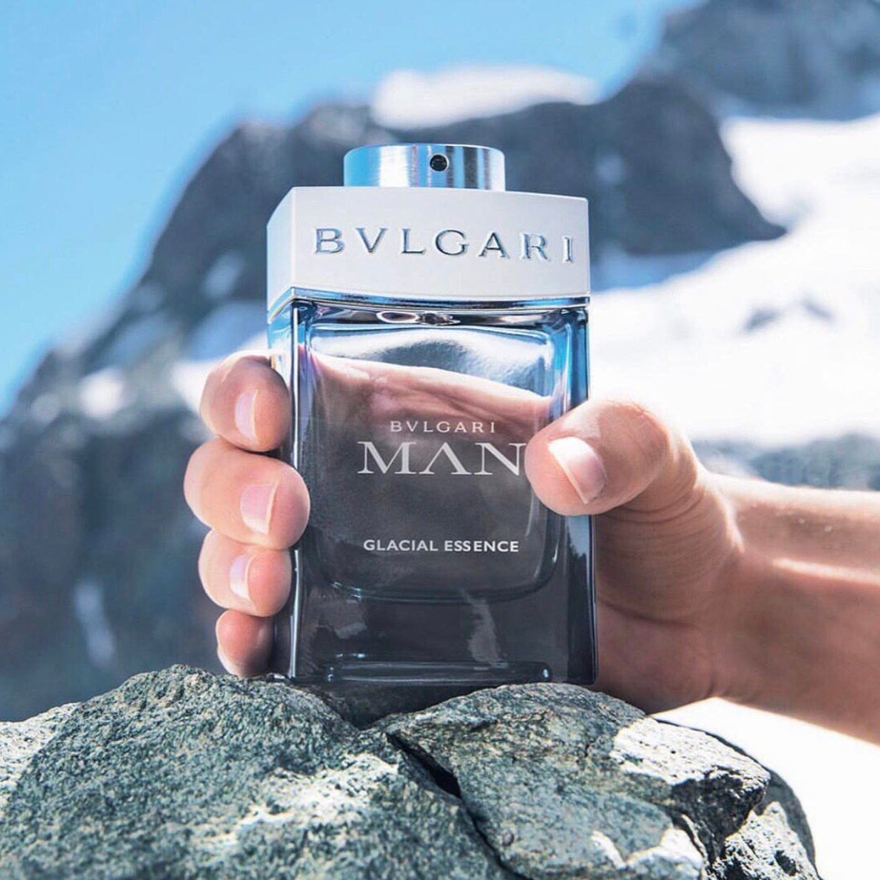 Shop BVLGARI Man Glacial Essence EDP Set For Men in Qatar