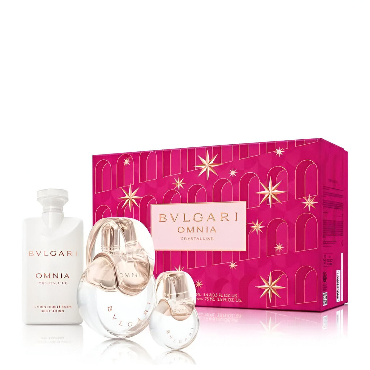 Shop Bvlgari Omnia Crystalline EDT Set | My Perfume Shop Qatar