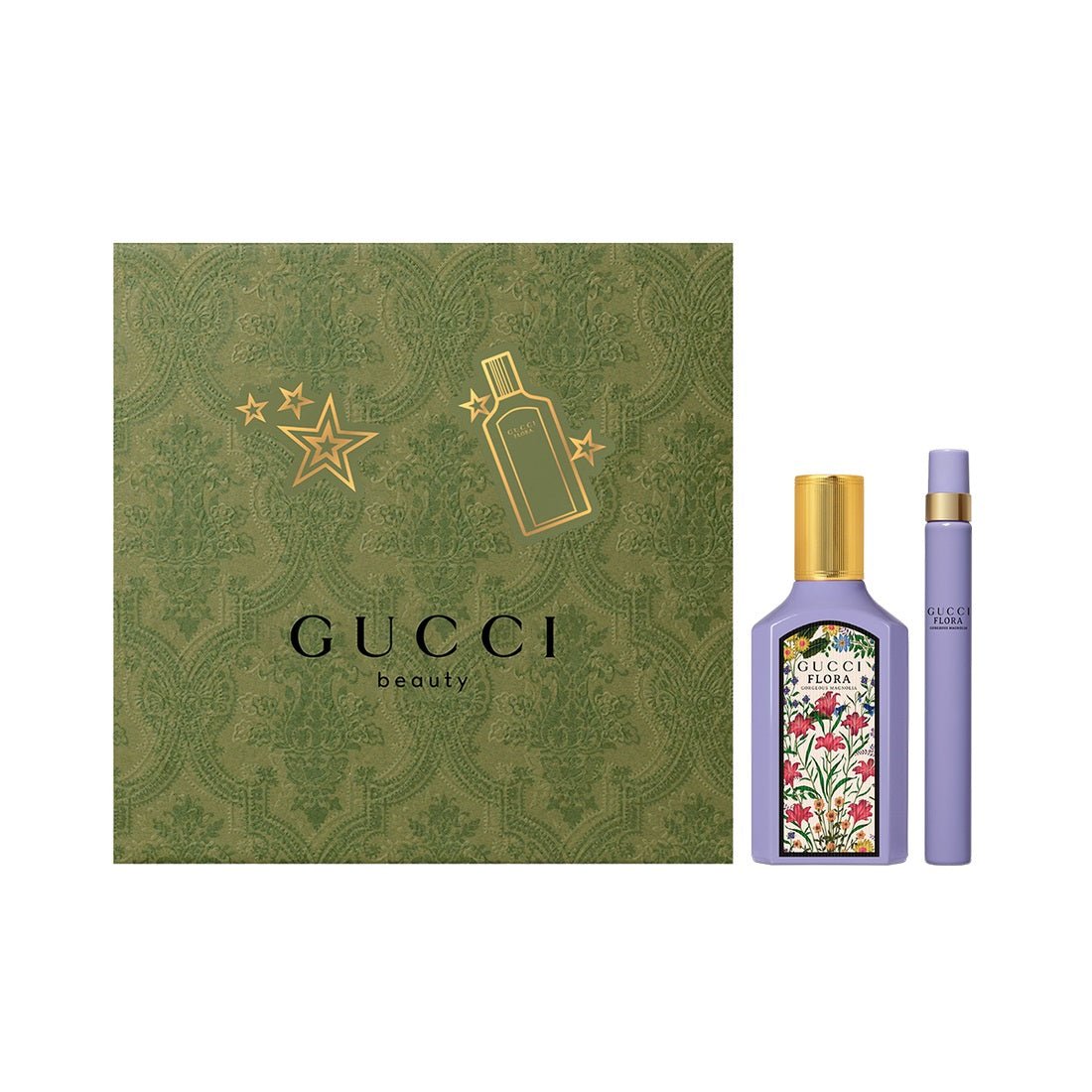 Gucci Flora Gorgeous Magnolia EDP Set for Women | My Perfume Shop