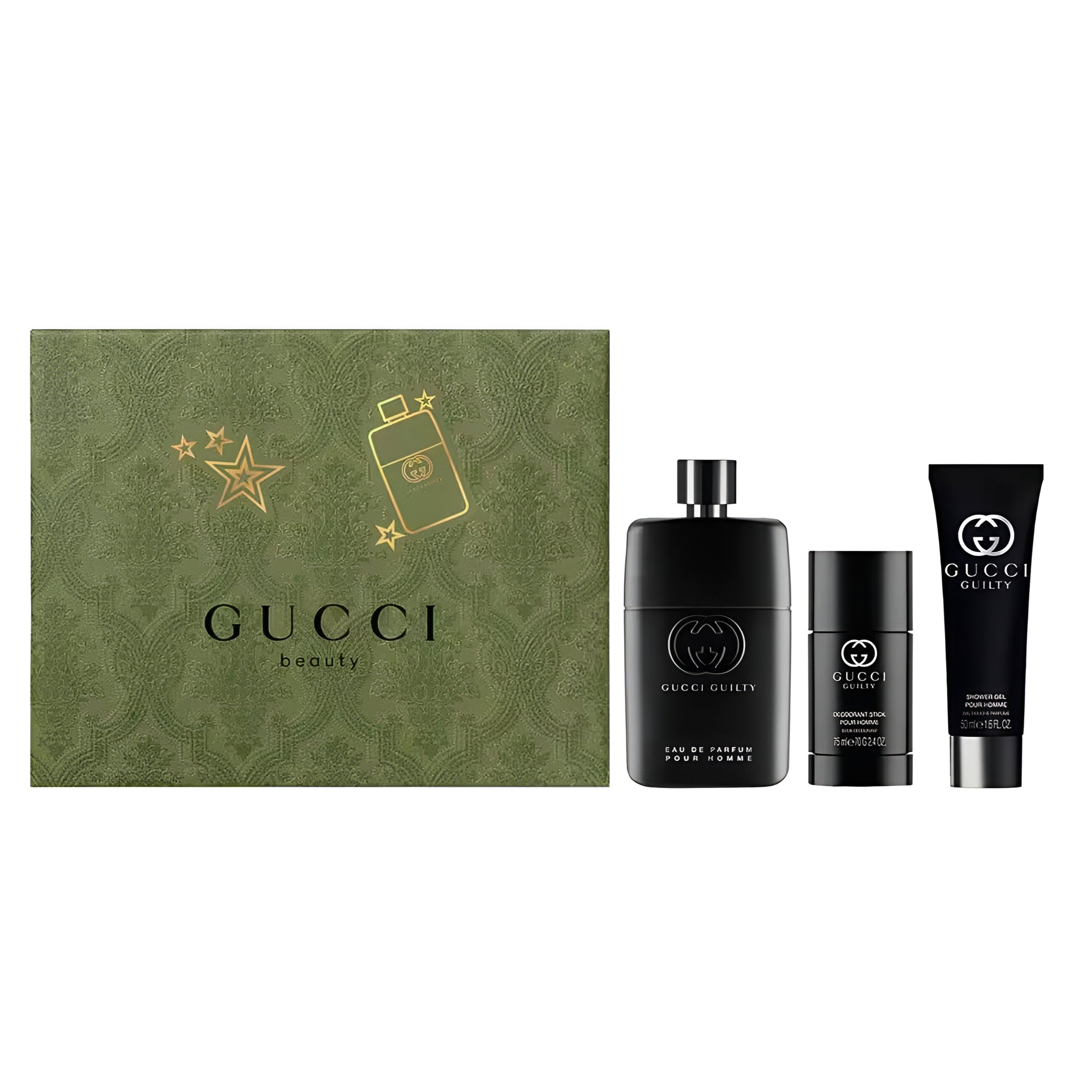Gucci Guilty Pour Homme EDP Deodorant Stick & Shower Gel Set for Men | My Perfume Shop