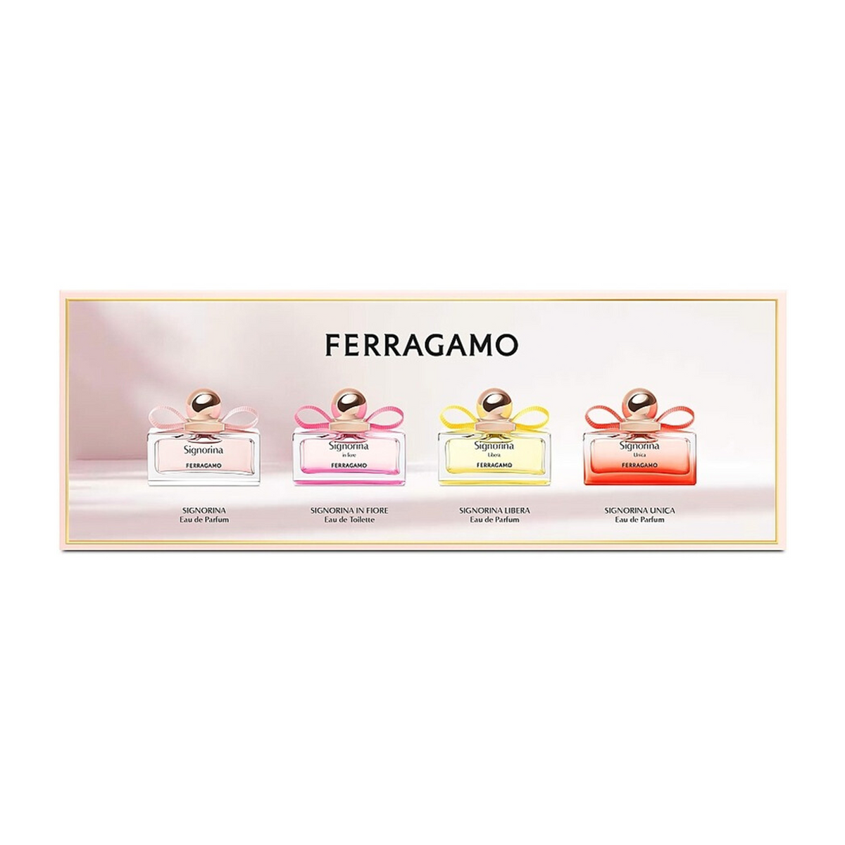 Salvatore Ferragamo Signorina For Women Mini Gift Set in Qatar